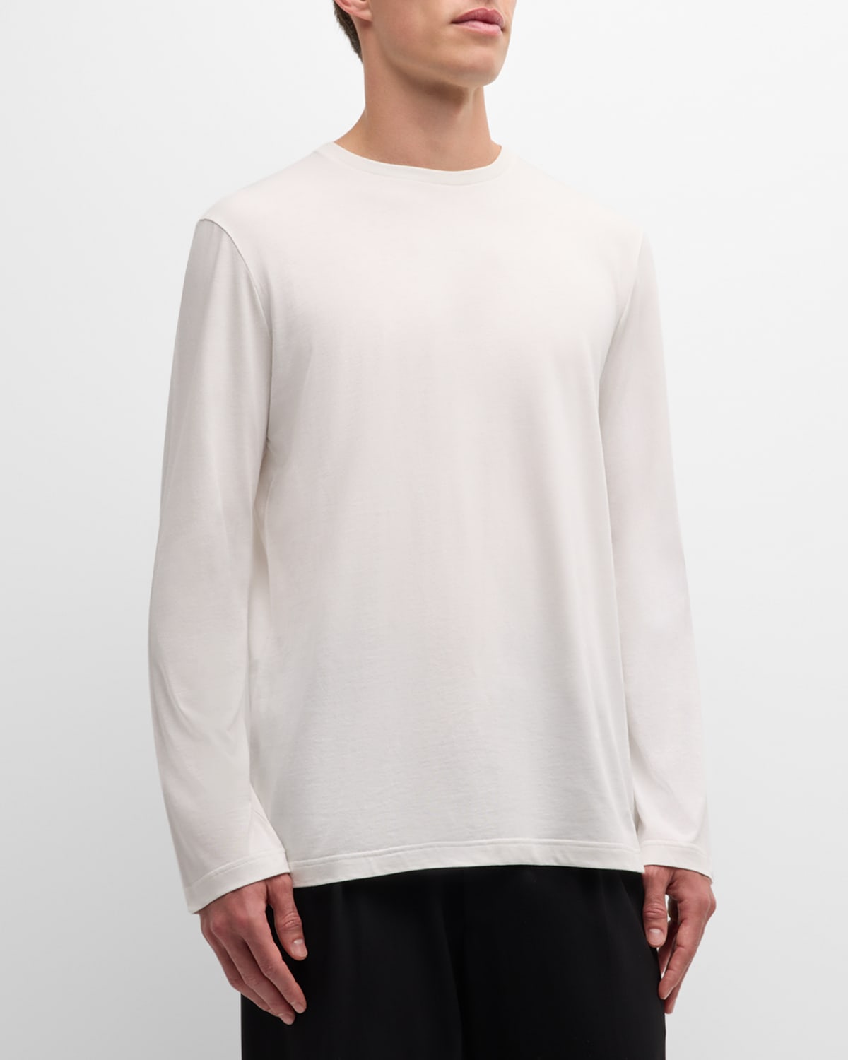 The Row Leon Cotton-jersey T-shirt In White