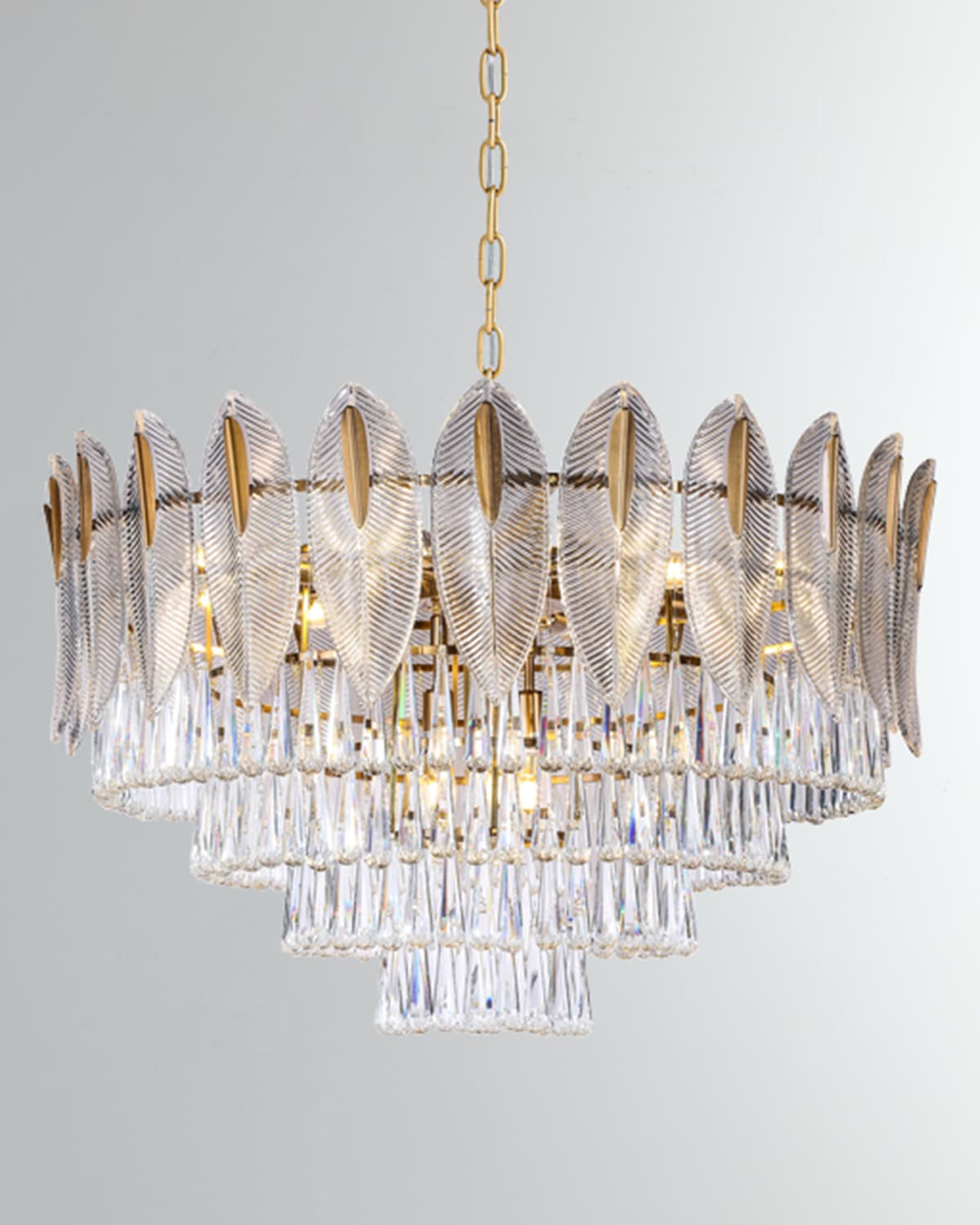 Dale Tiffany Samar Chandelier In Gold