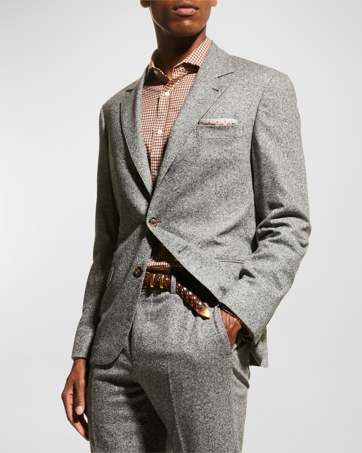 Brunello Cucinelli Men's Wool-Cashmere Two-Piece Suit