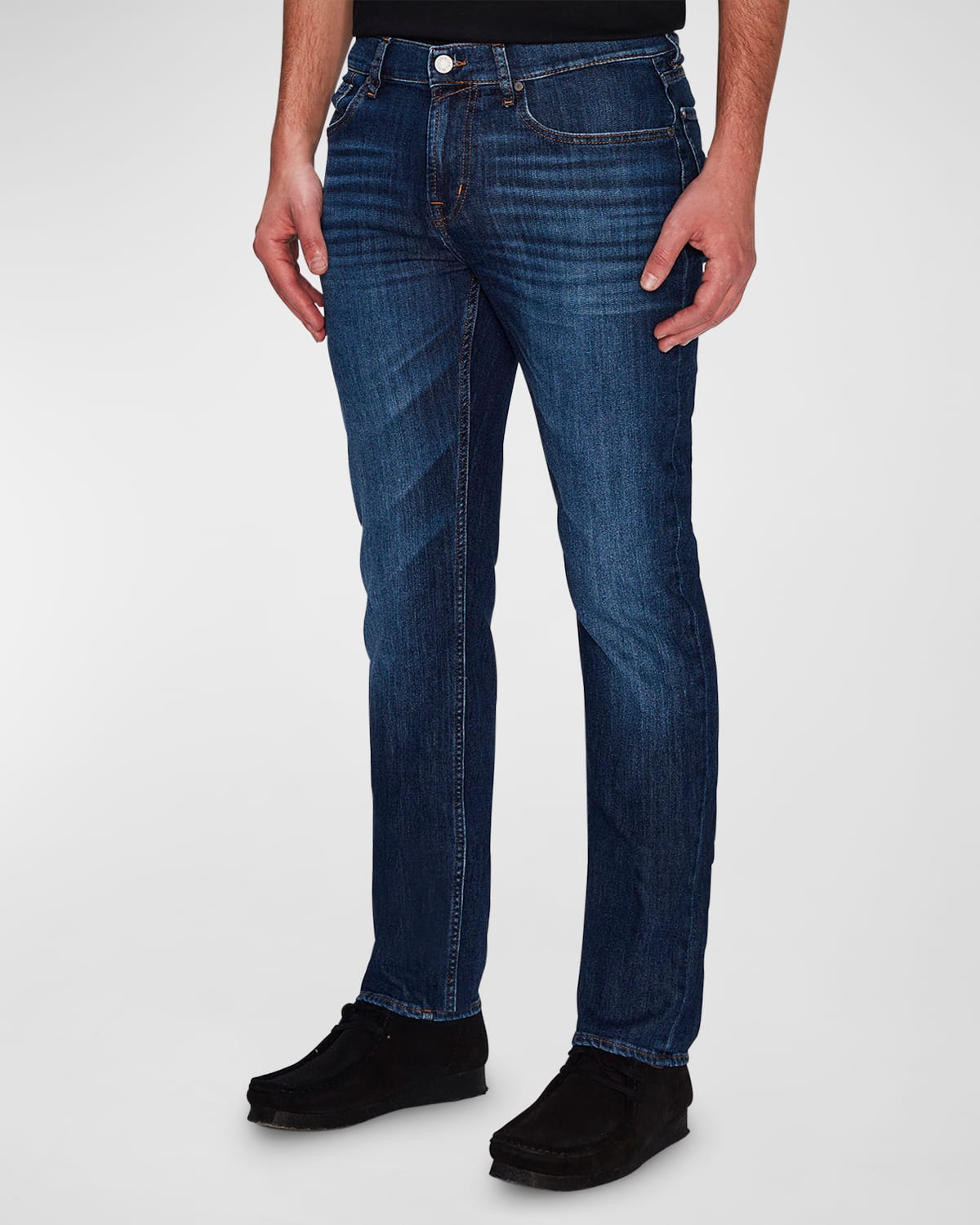 7 For All Mankind Men's Slimmy Airweft Jeans In Malibu