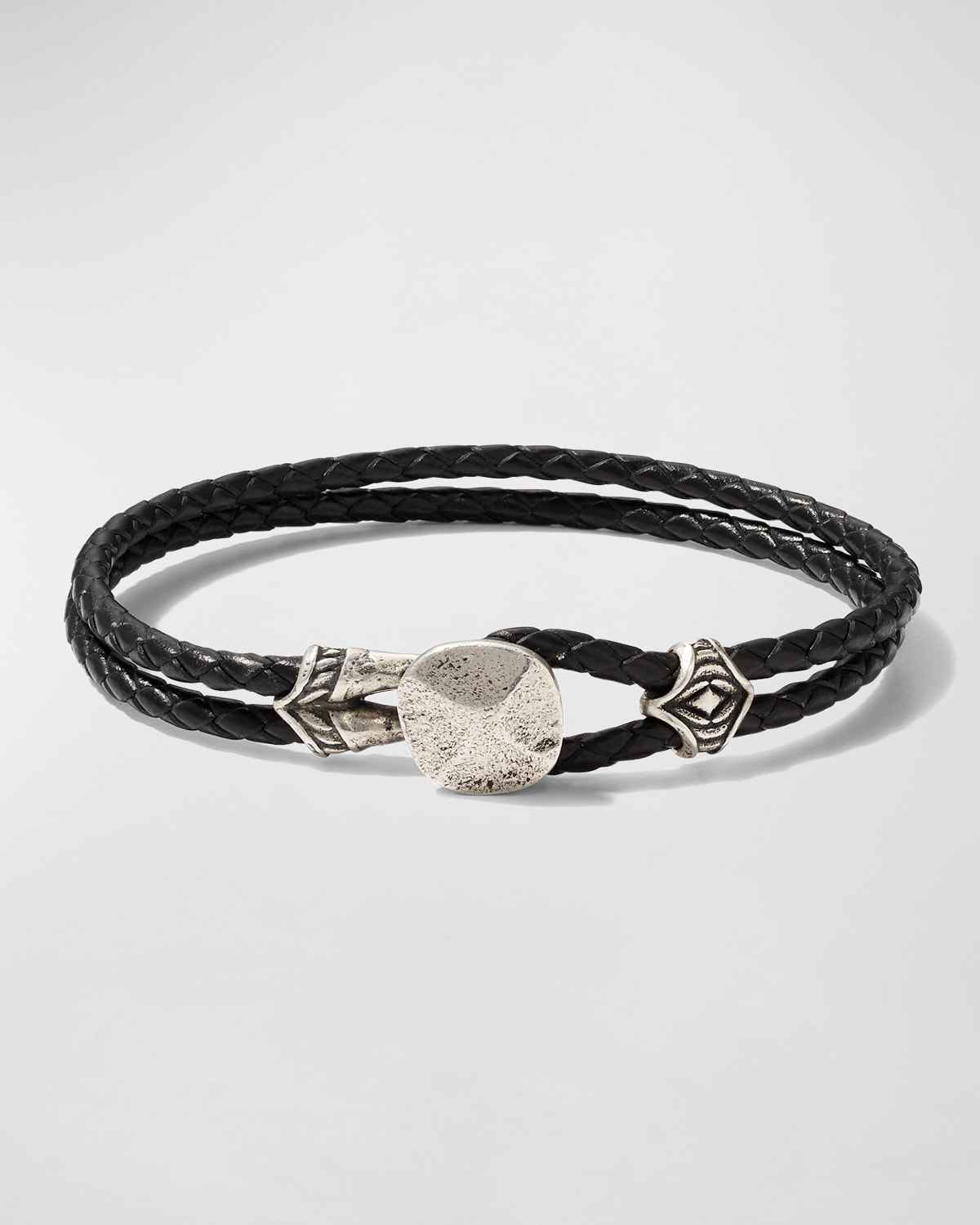 Men's Braided Leather Bracelet