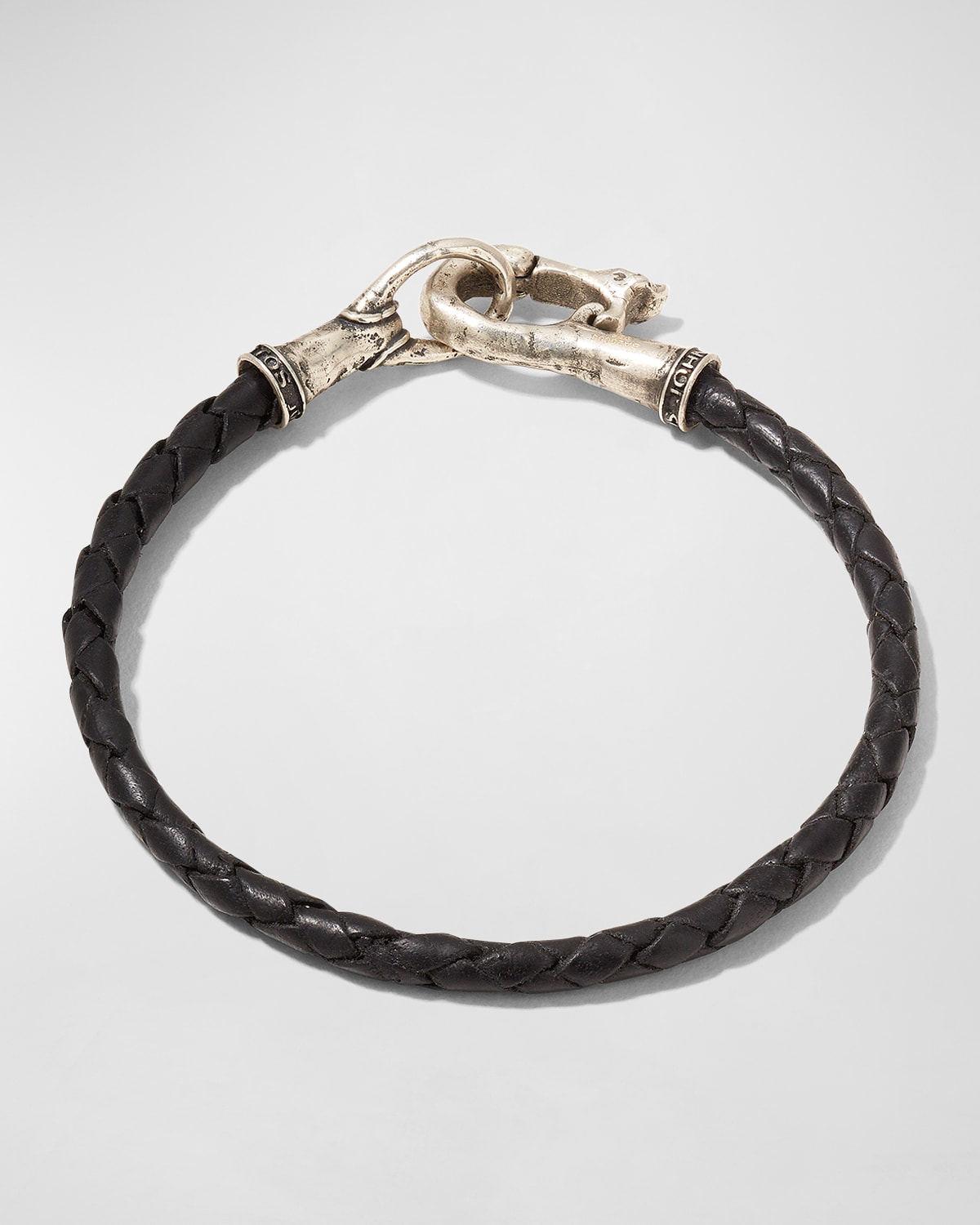 Men's Braided Leather Bracelet