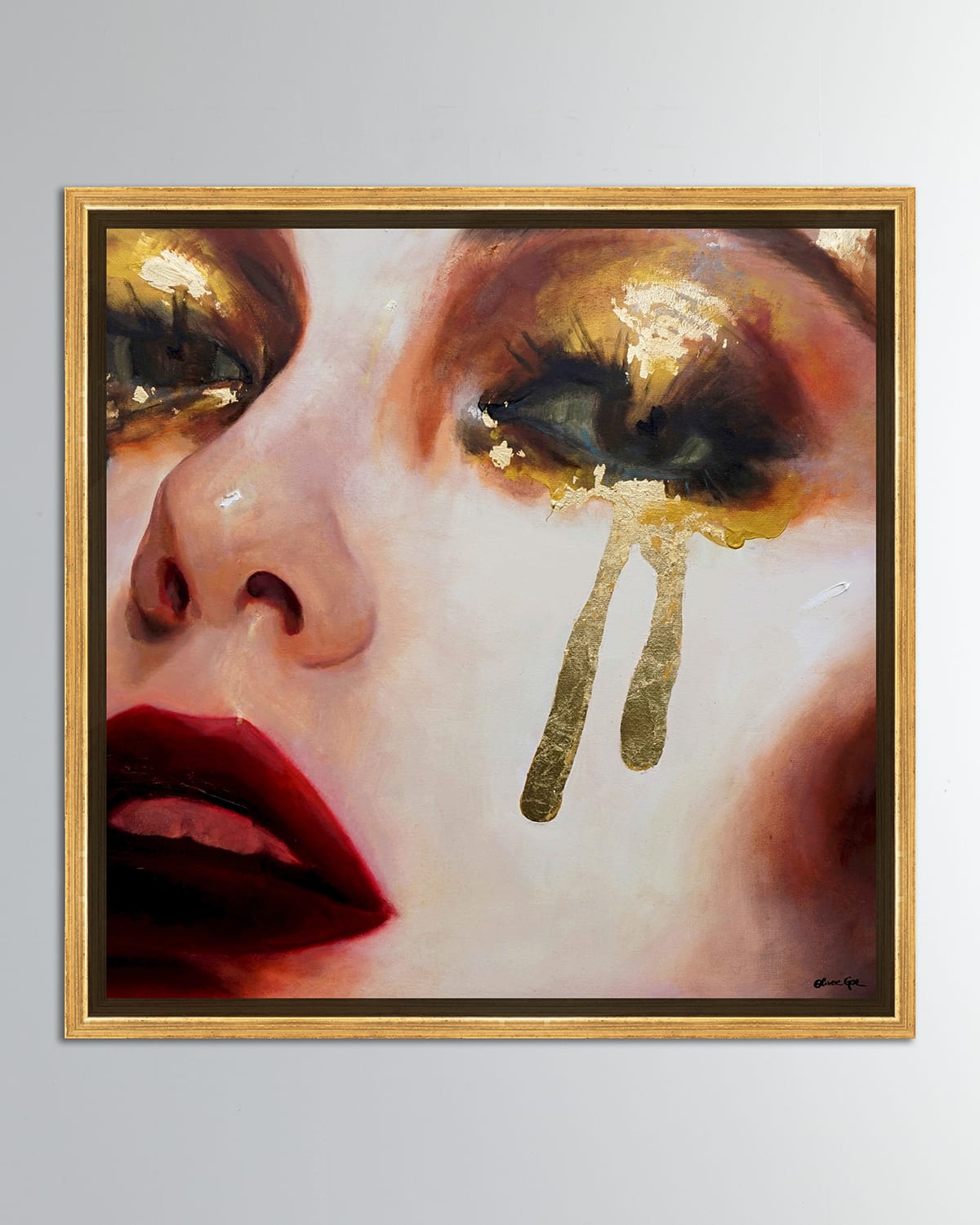 Shop The Oliver Gal Artist Co. Tears Of Gold Giclee On Canvas