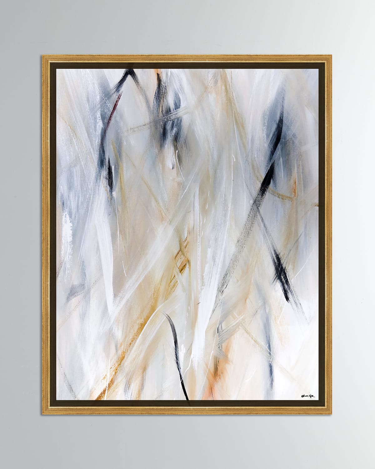 Shop The Oliver Gal Artist Co. Feathers Abstract Giclee On Canvas In White