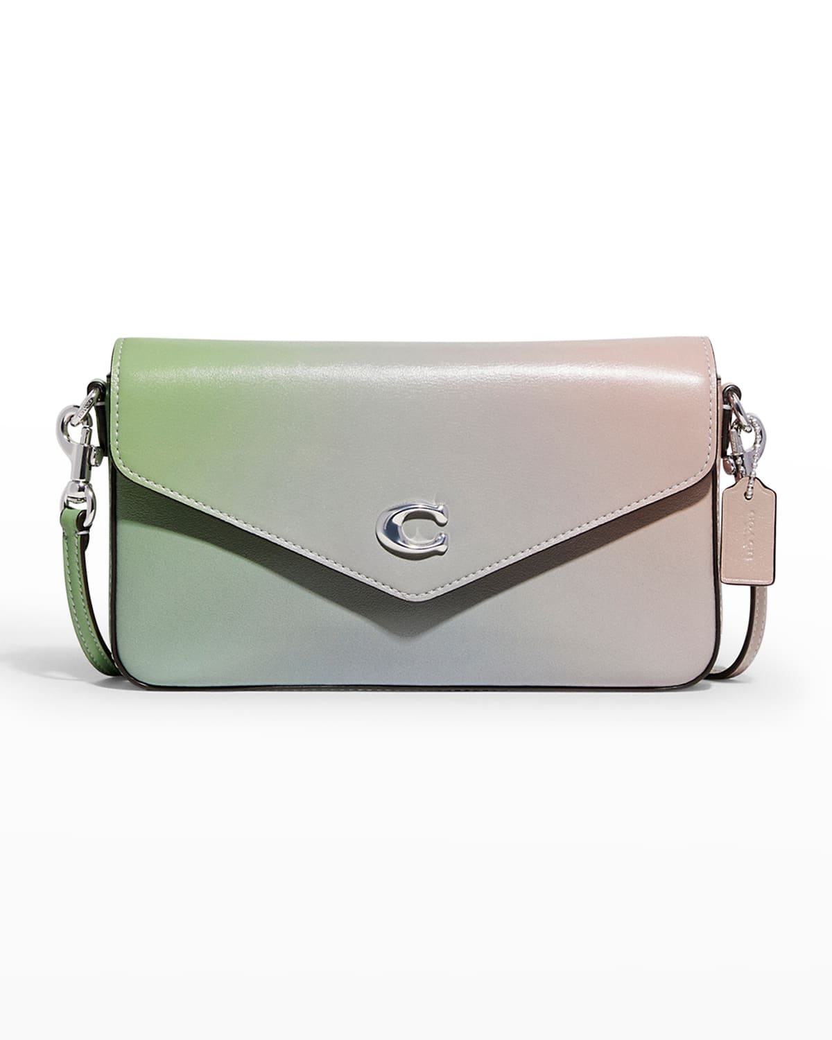 Wyn Envelope Ombre Leather Crossbody Bag