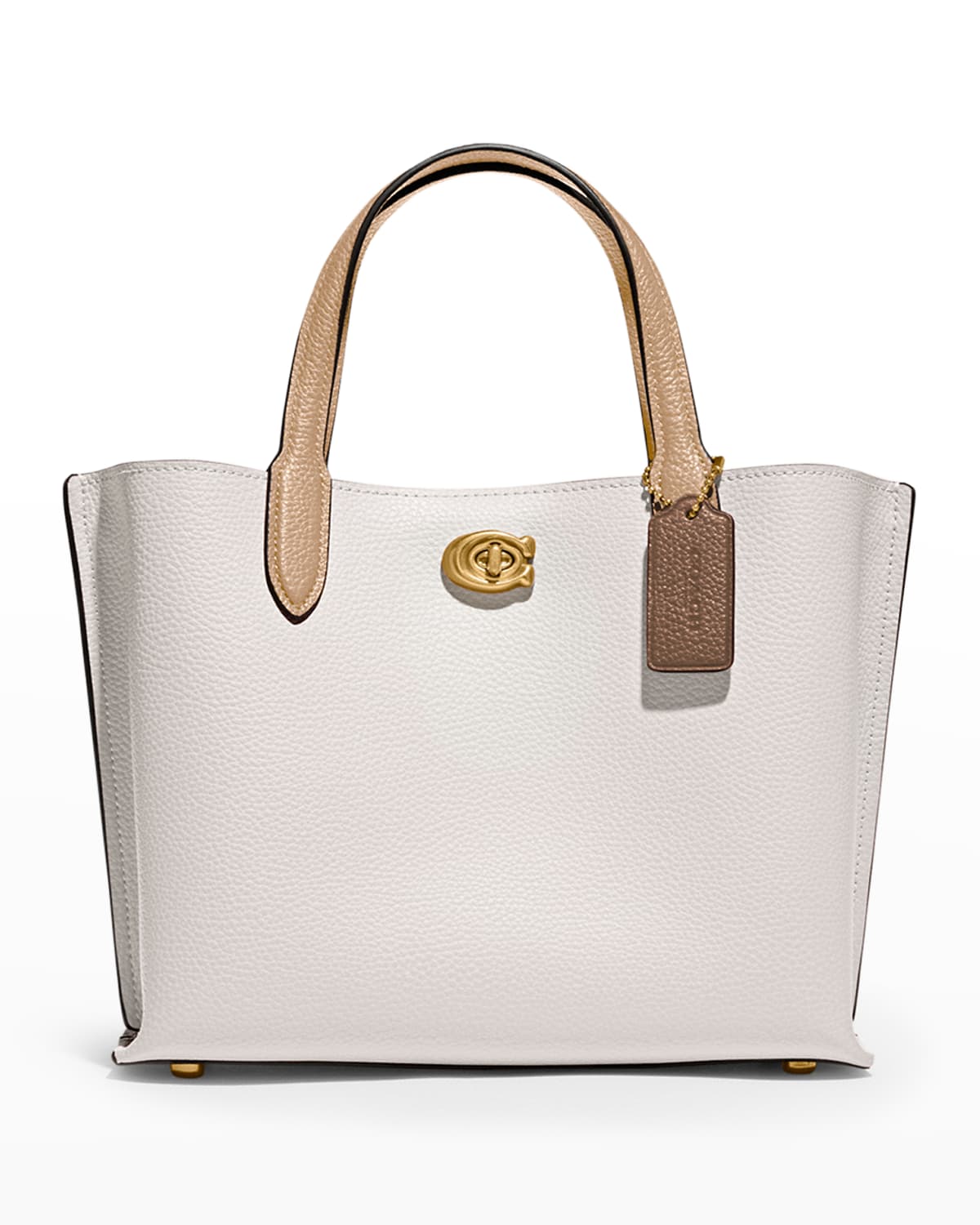 Willow Colorblock Leather Tote Bag