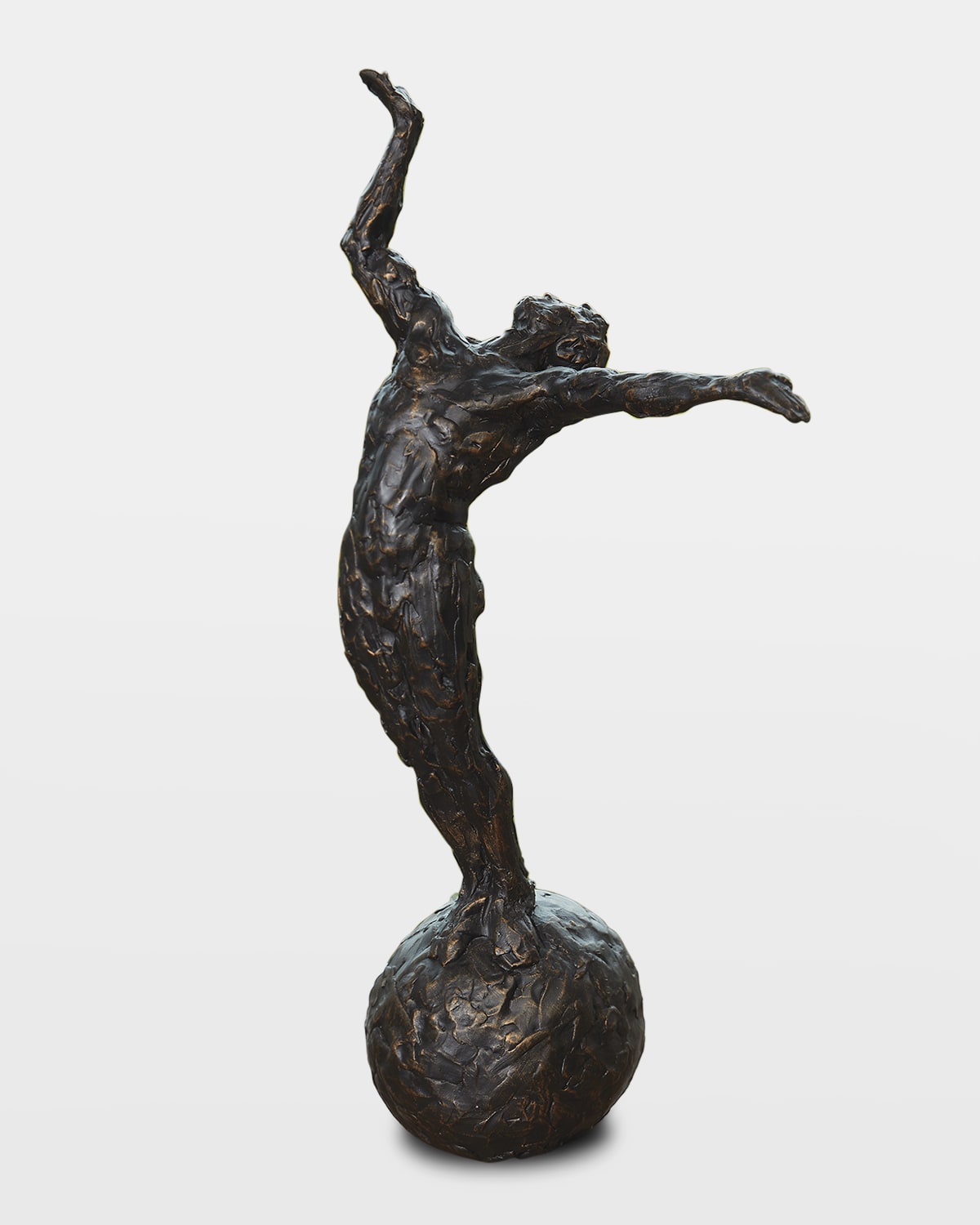 Global Views Tahdah Sculpture In Bronze