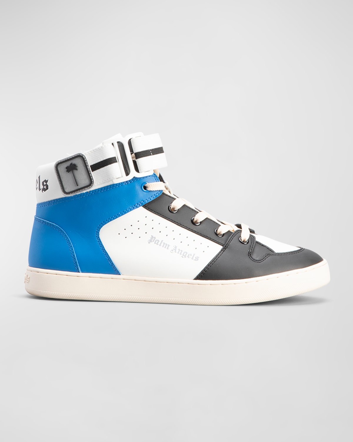 Men's Palm 1 Colorblock Leather High-Top Sneakers