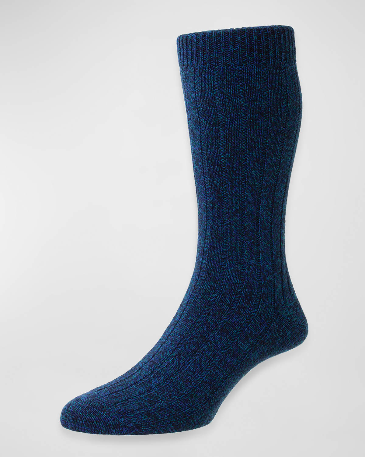 Men's Rib-Knit Crew Socks
