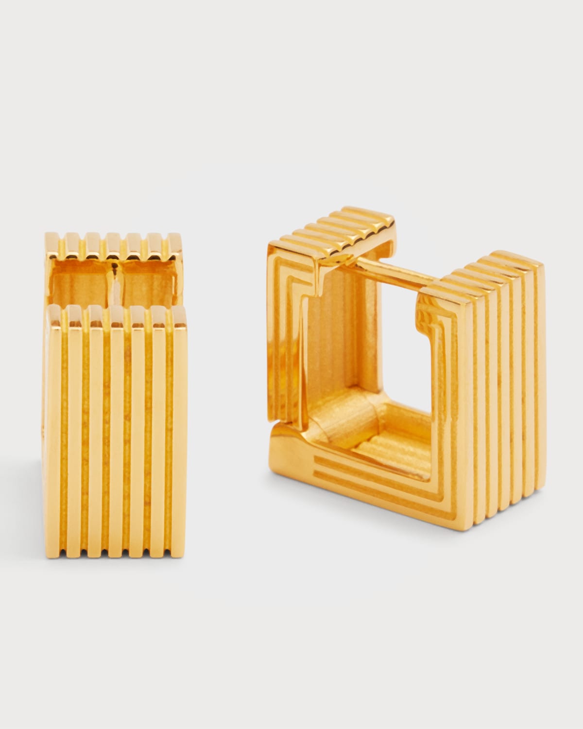 Ivi Mini Aurelia Wide Hoop Earrings In Gold