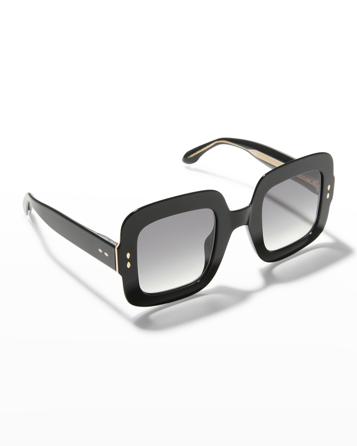Isabel Marant 49mm Square Sunglasses In Black