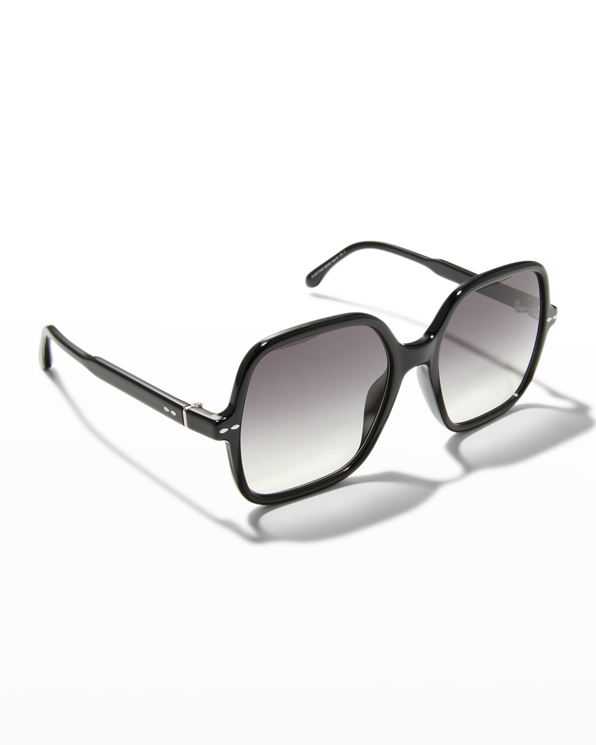 ISABEL MARANT OVERSIZED SQUARE ACETATE SUNGLASSES