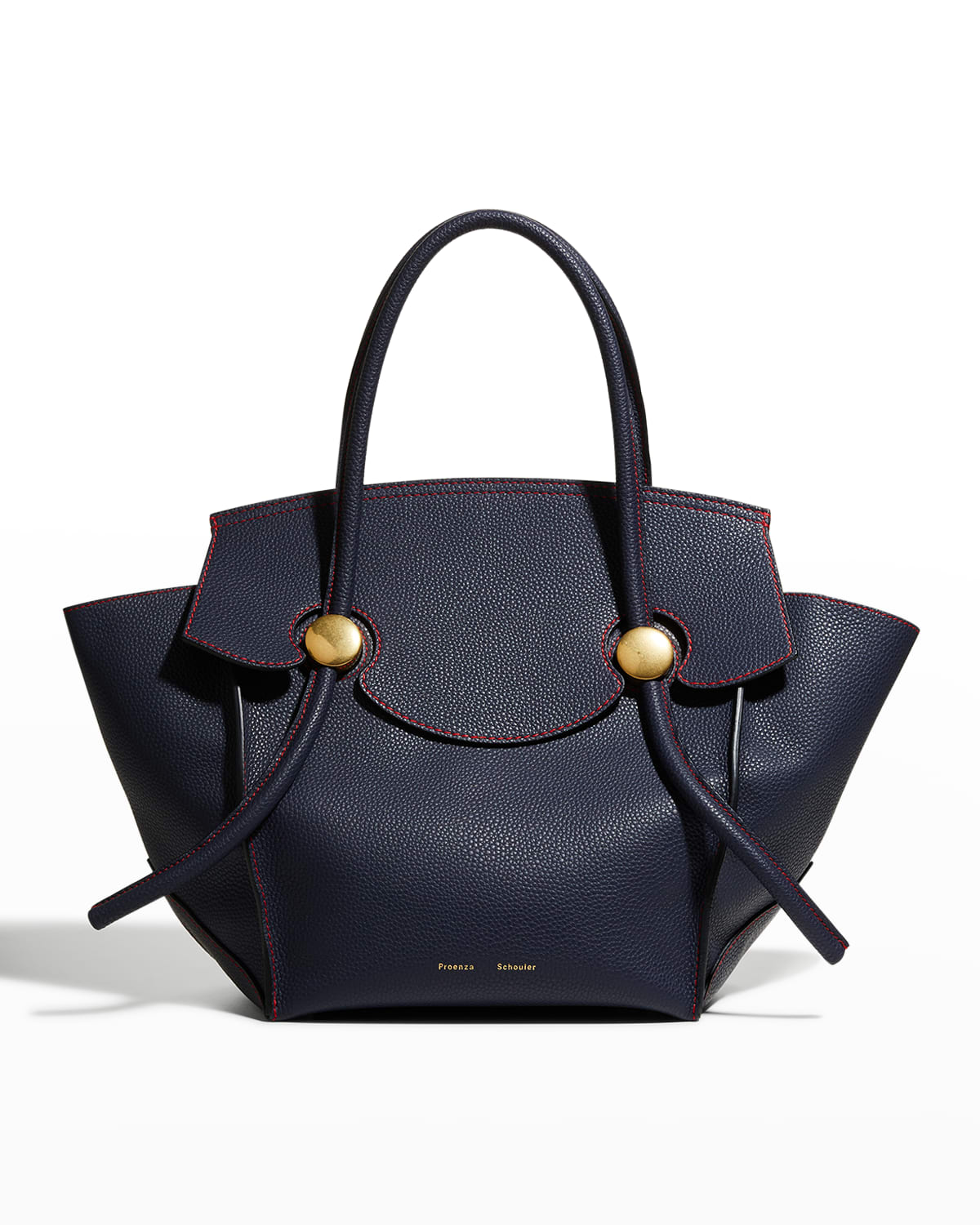 PROENZA SCHOULER PIPE GRAINY LEATHER SHOULDER BAG