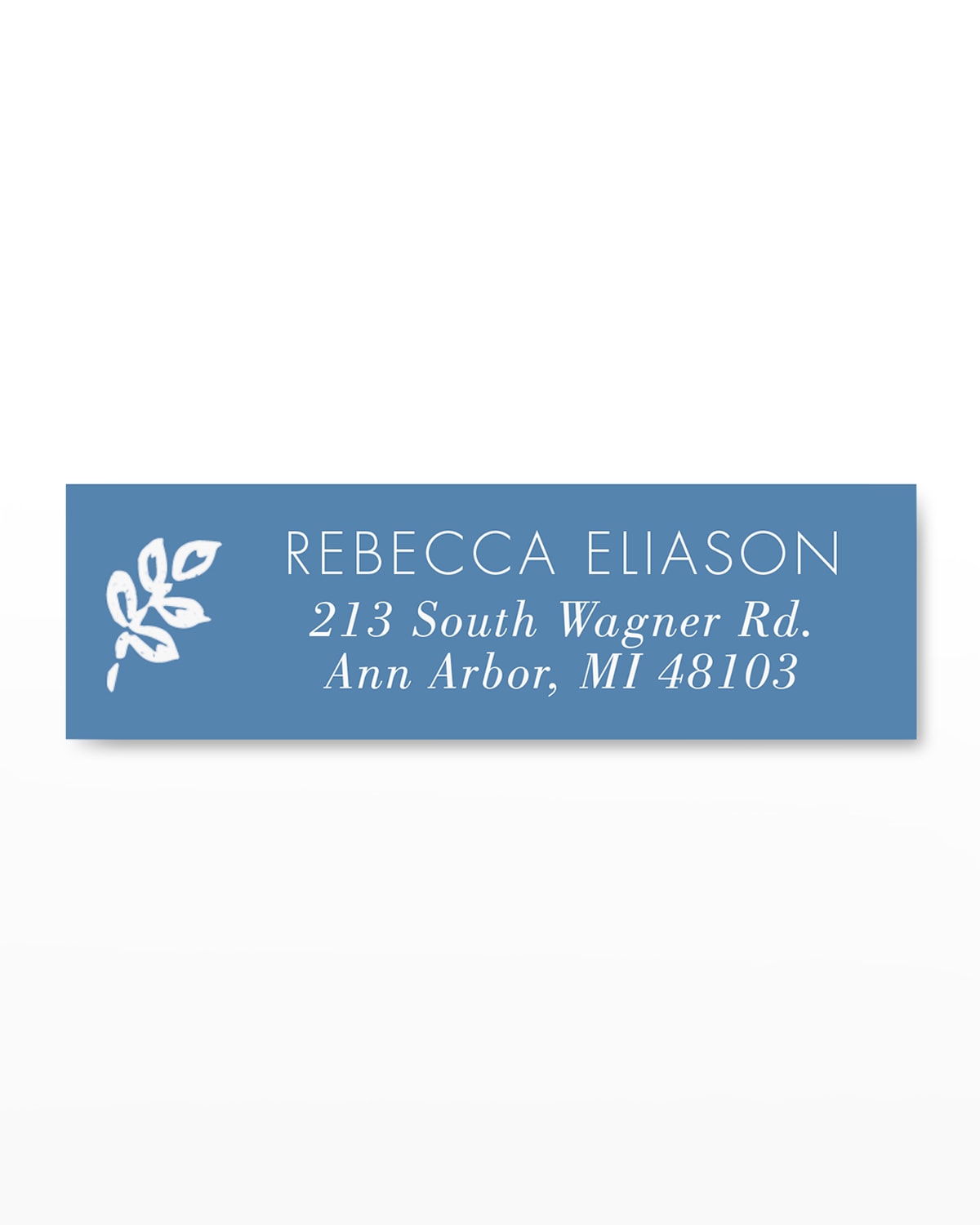 Shop Carlson Craft Abloom Address Labels, 180 Count - Personalized In Platinum Ink