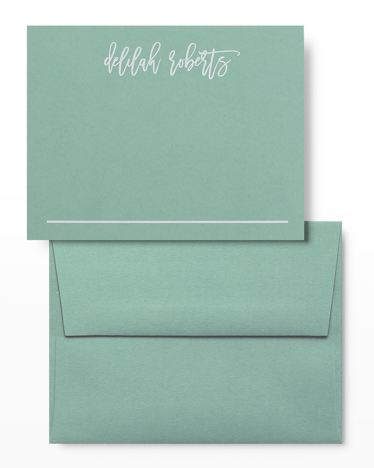 Shop Carlson Craft Tailor Made Note Cards, Set Of 25 - Personalized In White