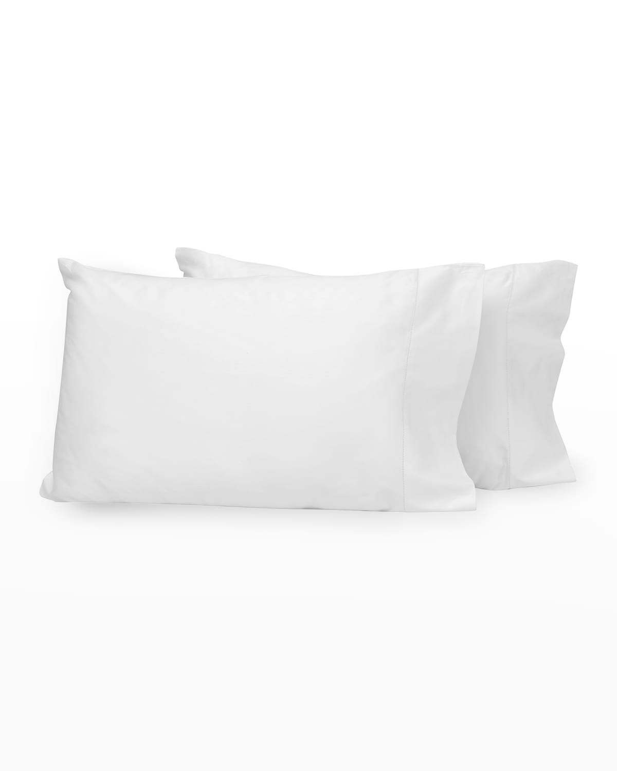 Signoria Firenze Nuvola Percale Pillowcases In White