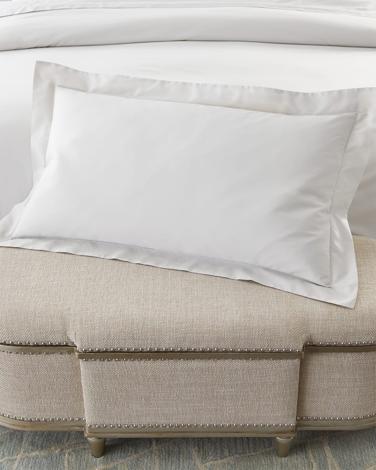 Signoria Firenze Nuvola Sateen Sham In White