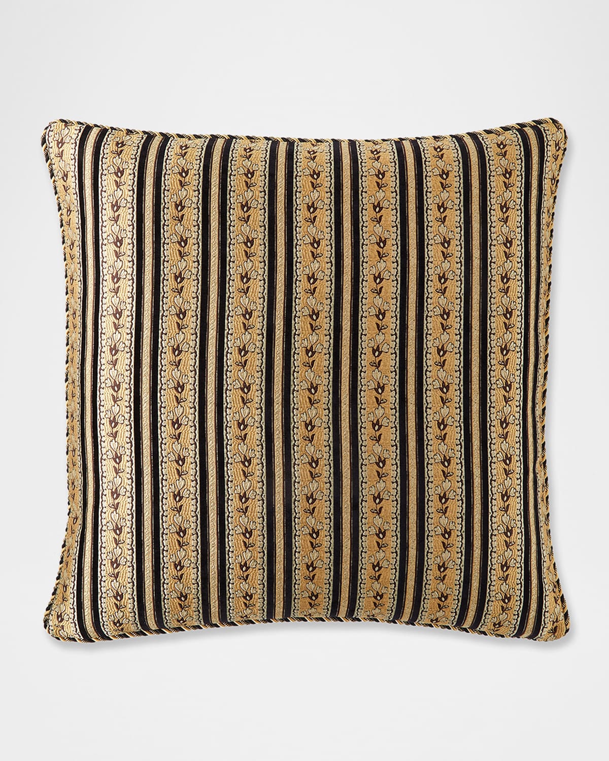 Austin Horn Collection Mira Striped Euro Sham In Multi