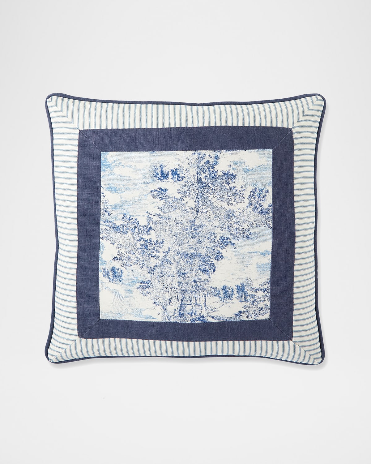 Sherry Kline Home Serene Scenes 20" Framed Pillow In Blue