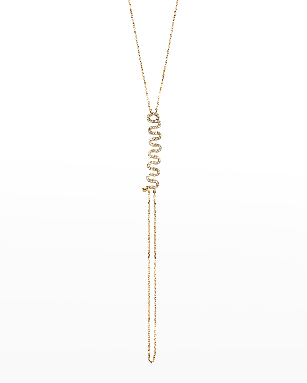 Kundalini White Diamond Hand Bracelet