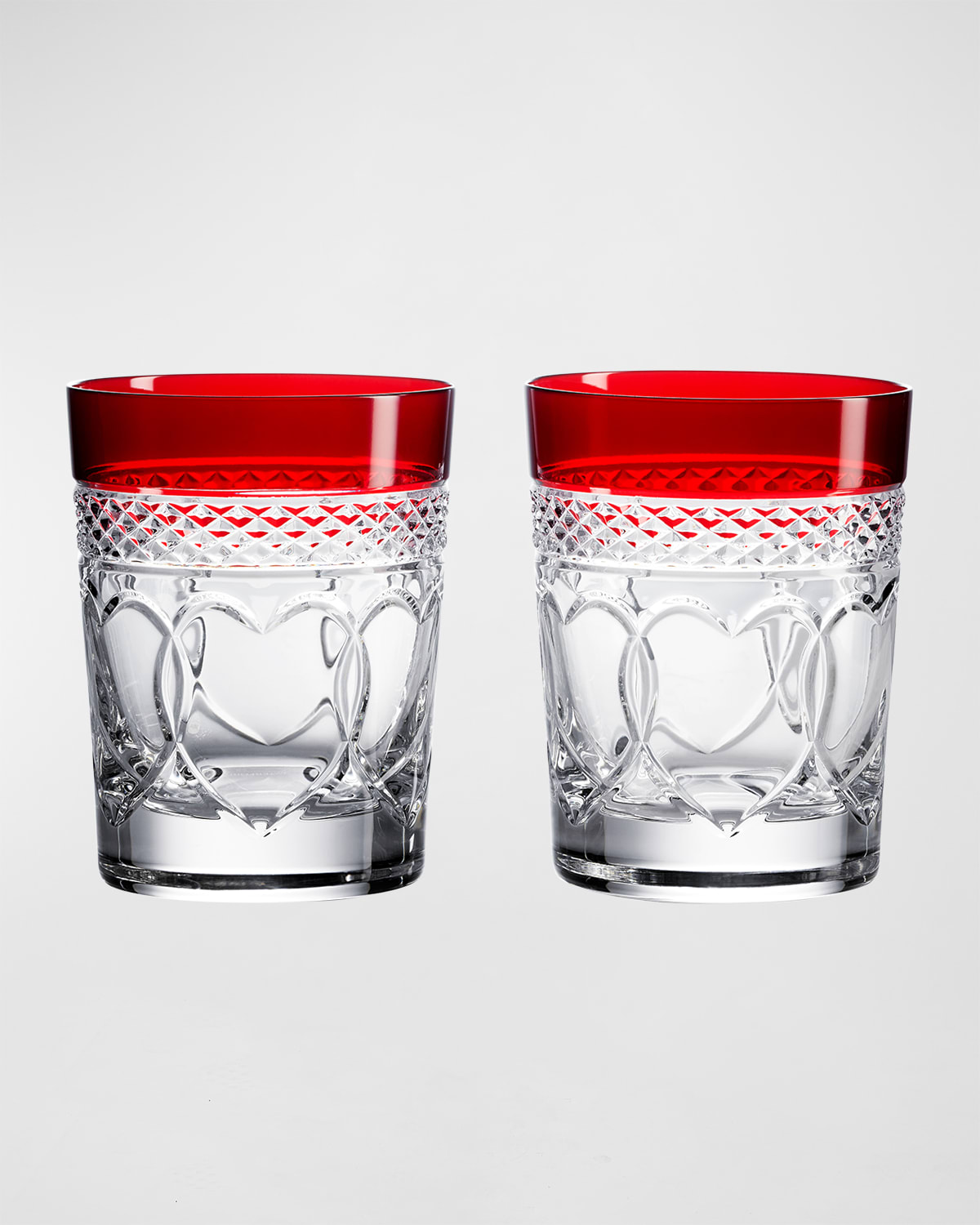 Times Square 2023 Double Old-Fashioned, Set of 2 - Red