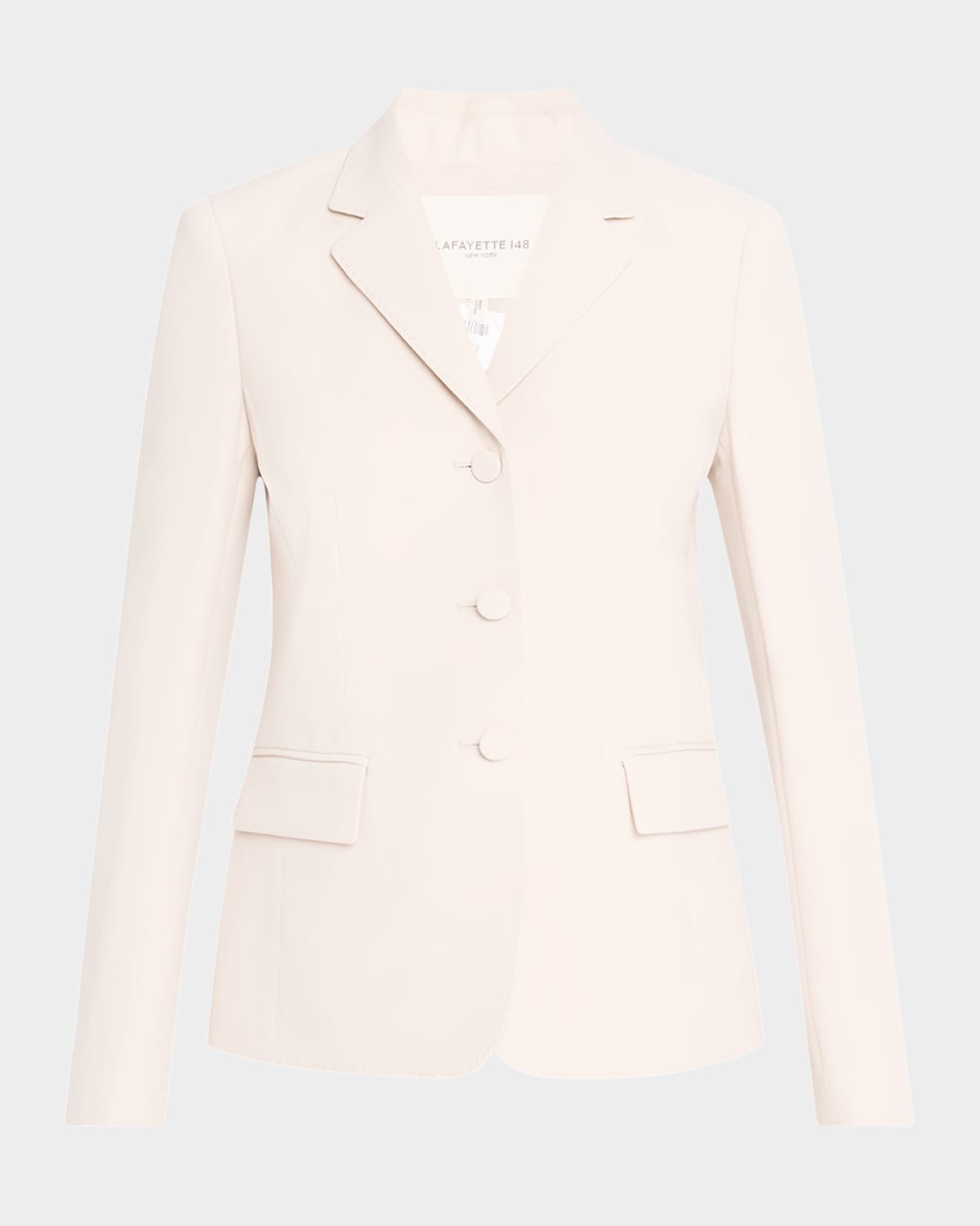 Three-Button Pickstitch Academy Blazer