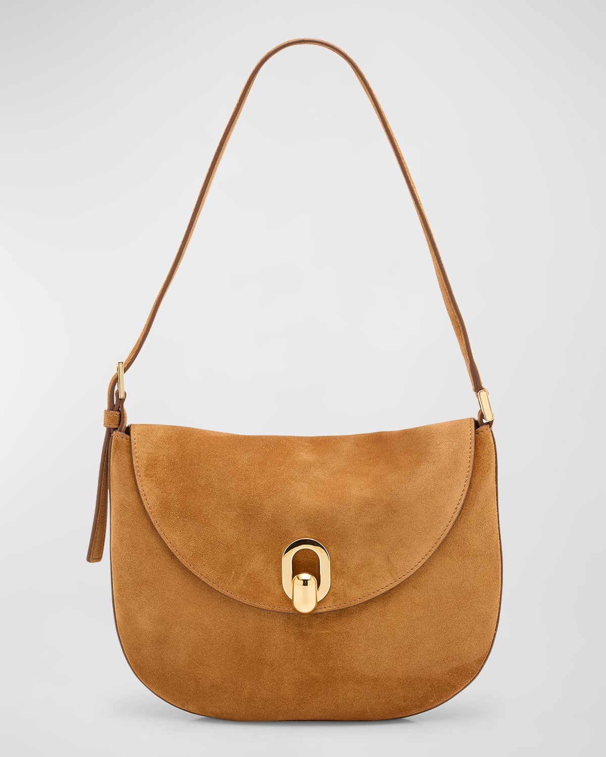 The Tondo Suede Hobo Bag