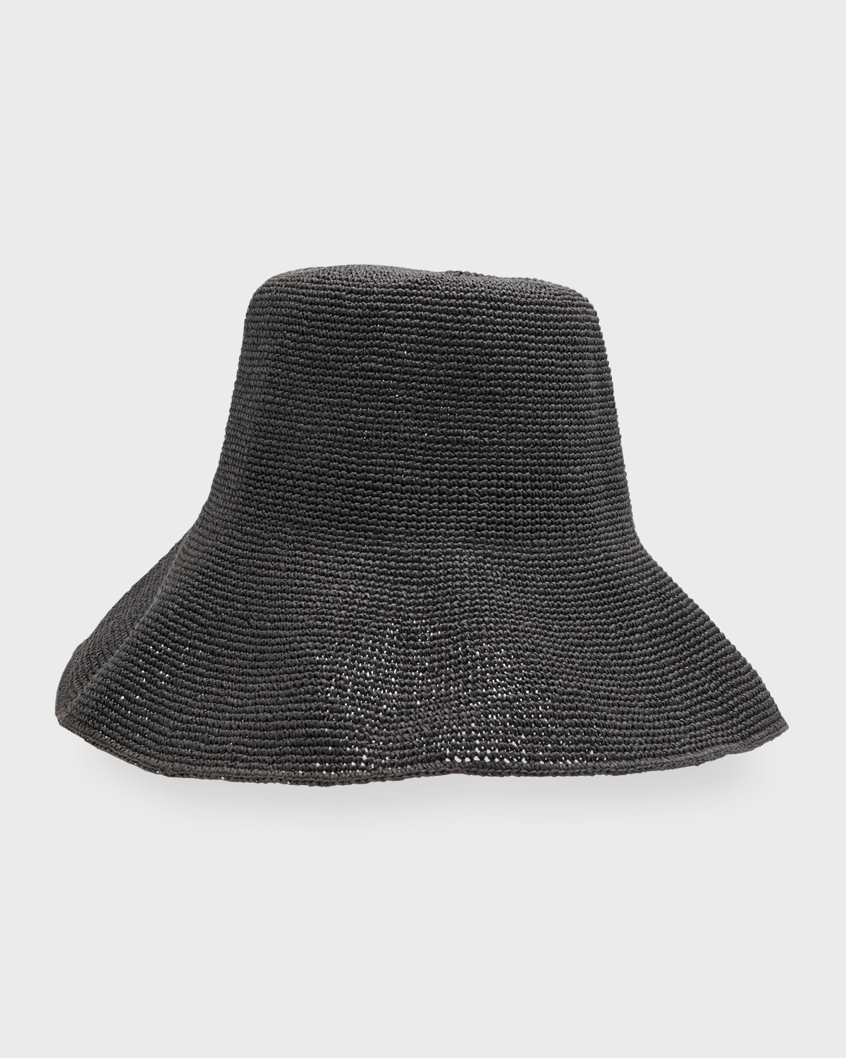 Shop Totême Paper Straw Hat In Black