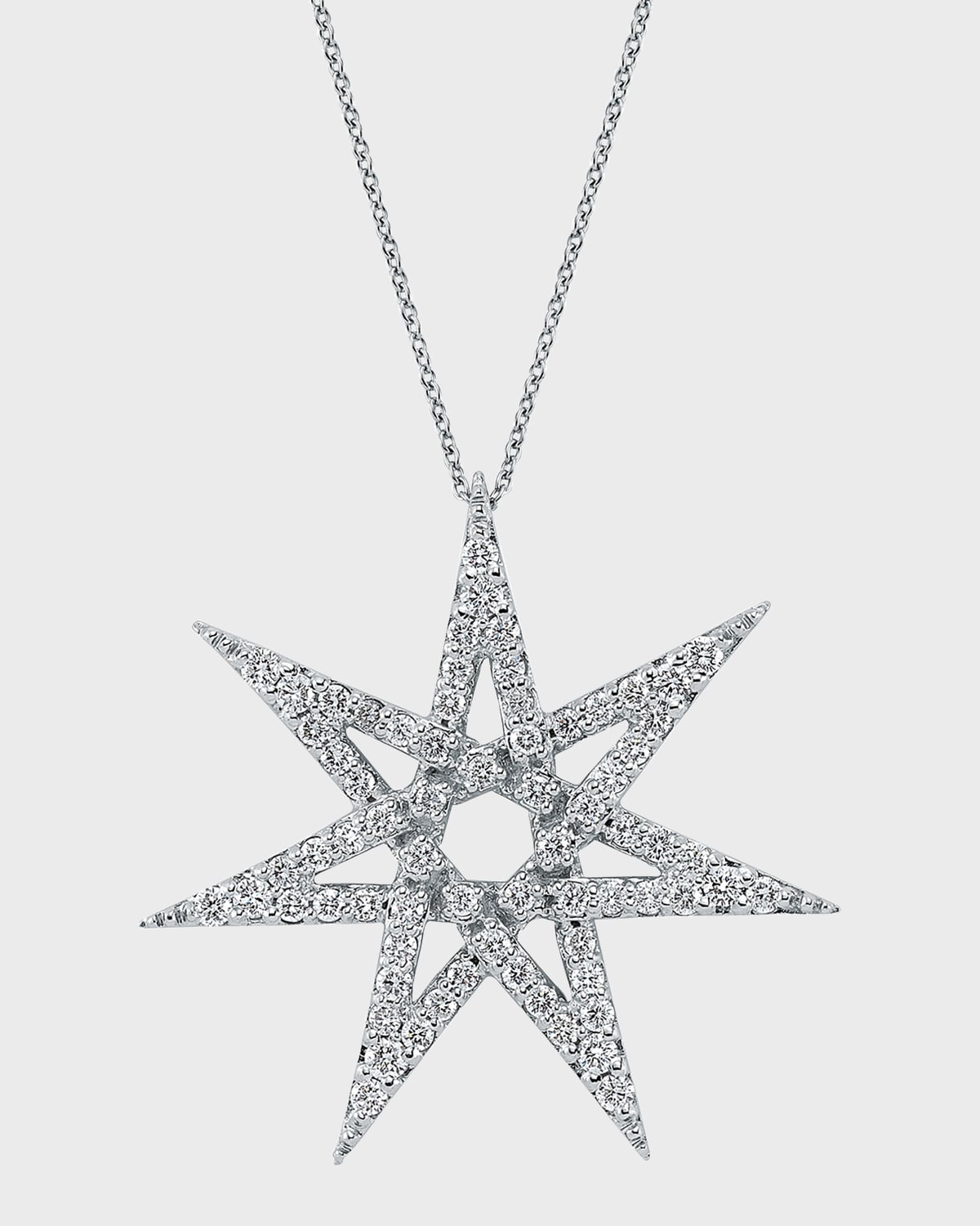 BeeGoddess Fairy Star Diamond Pendant Necklace