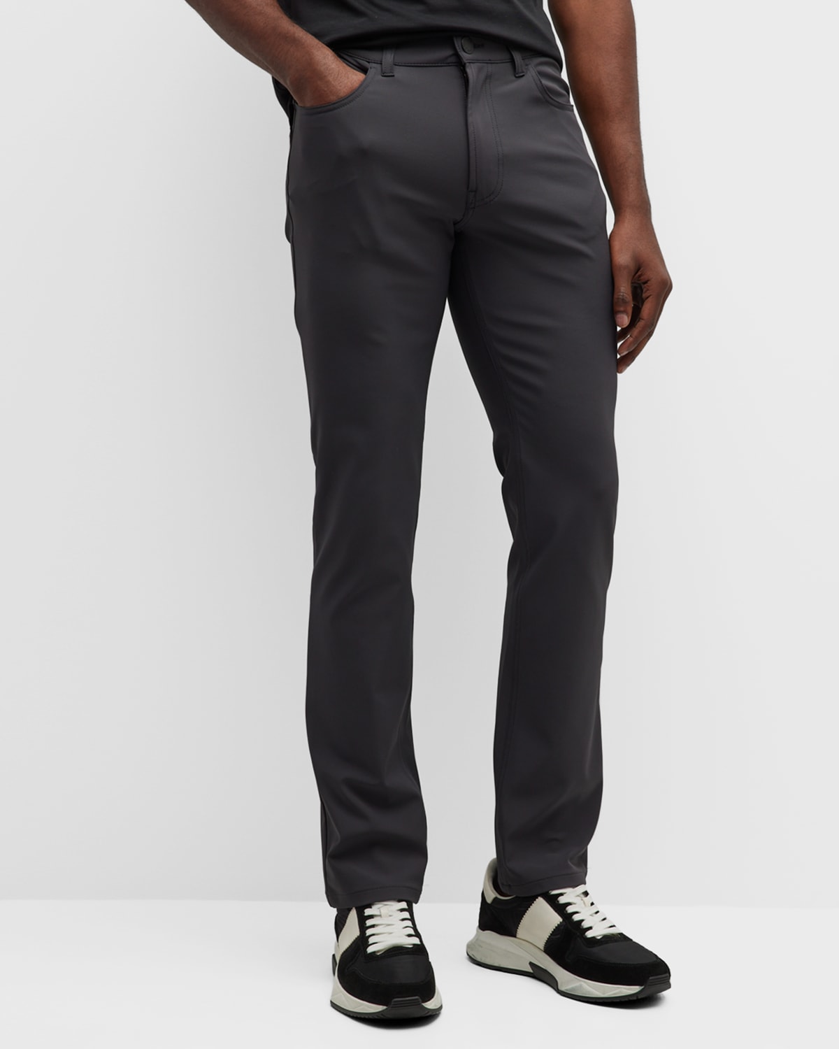 Men's Nylon-Stretch 5-Pocket Pants