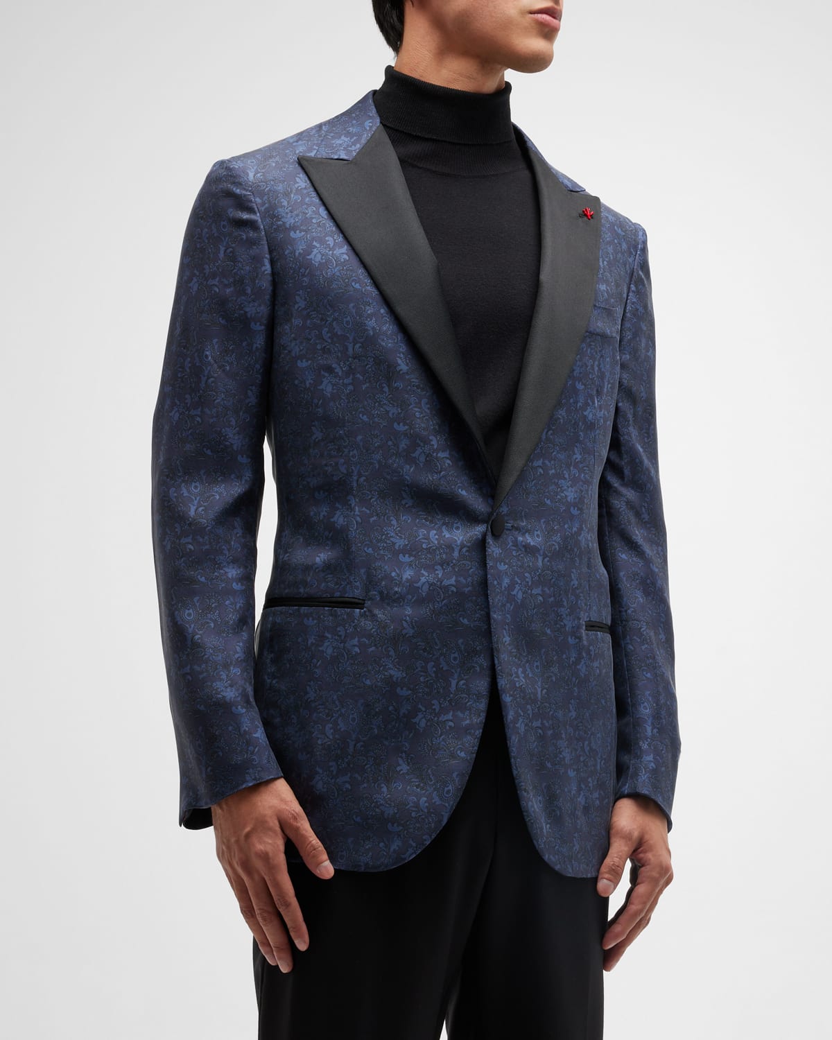 Men's Sanita Paisley Jacquard Tuxedo Jacket