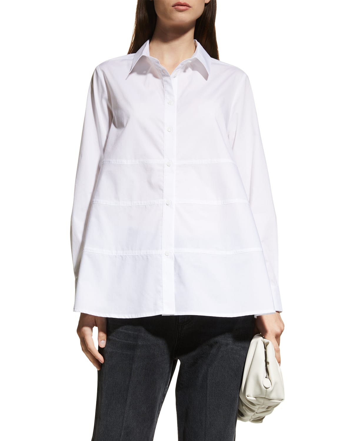 Harshman Freya Button-Down Cotton Shirt