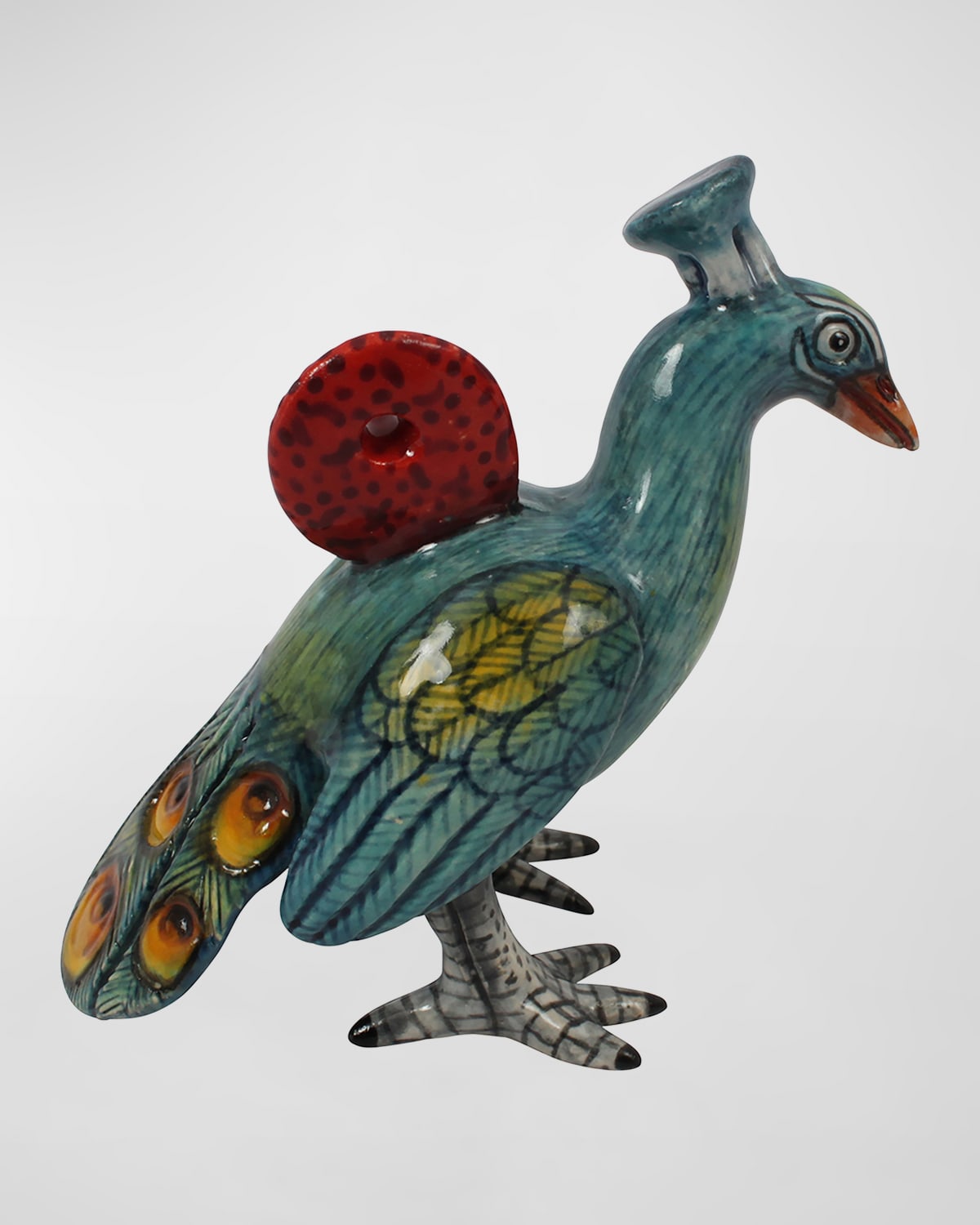 Peacock Ceramic Ornament