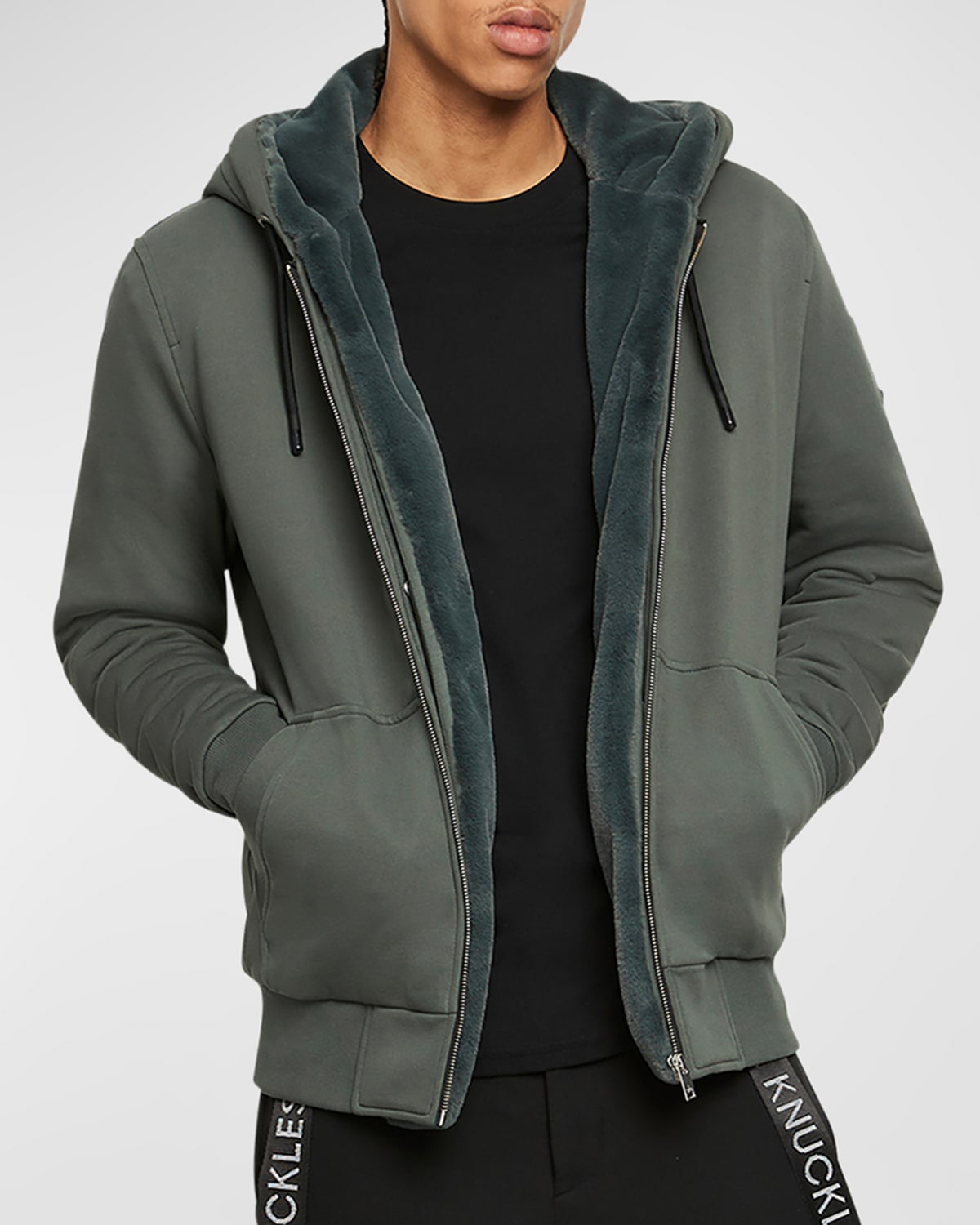 Moose Knuckles Men's Classic Bunny 3 Hooded Jacket In Forest Hill