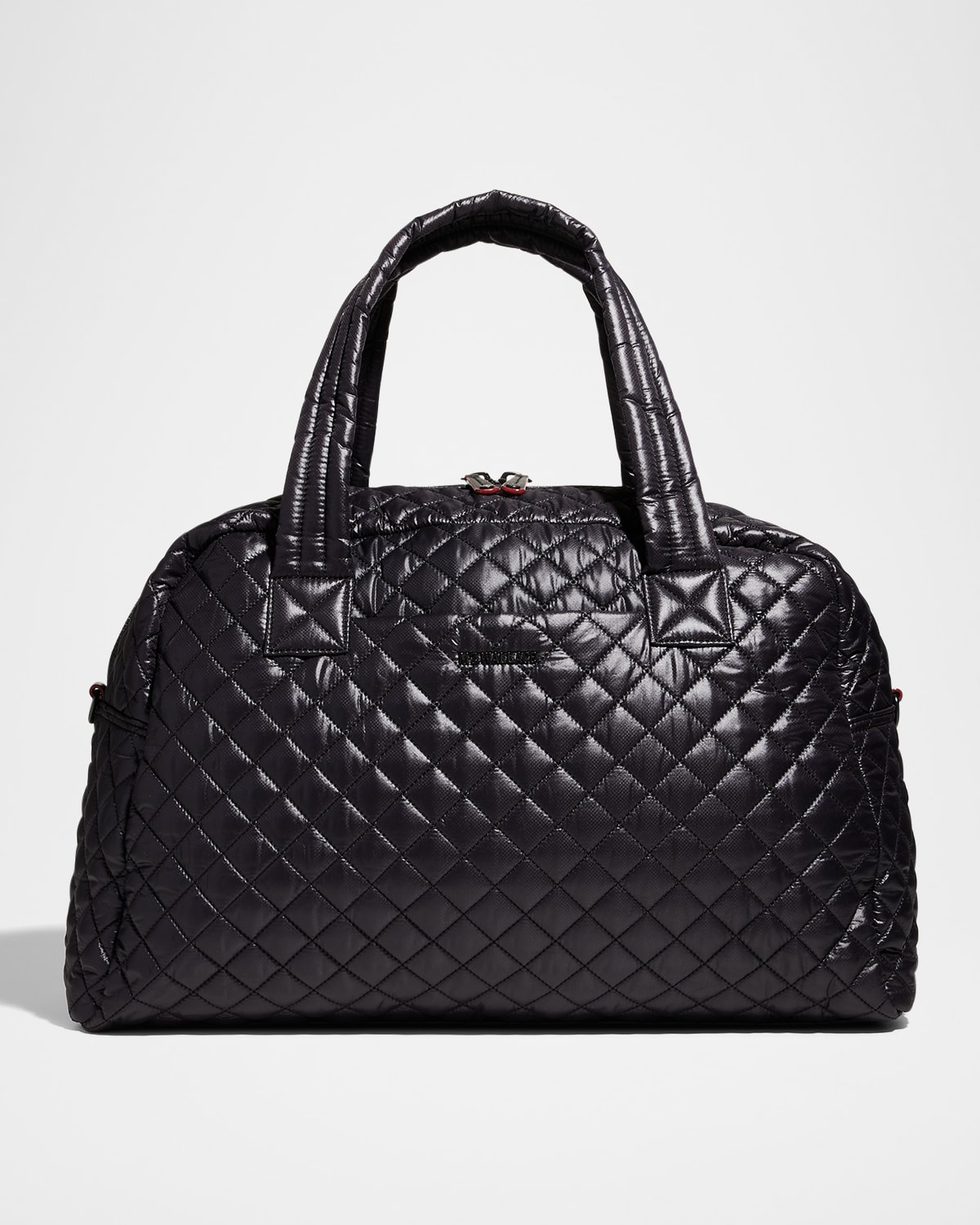 MZ WALLACE JIM TRAVEL QUILTED NYLON DUFFEL BAG 