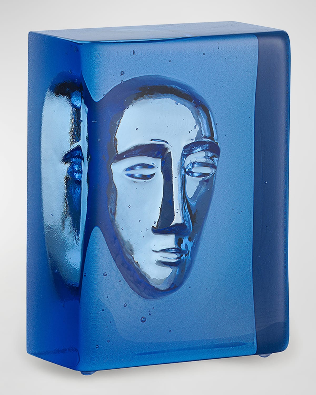 Kosta Boda Azur Man Object In Blue