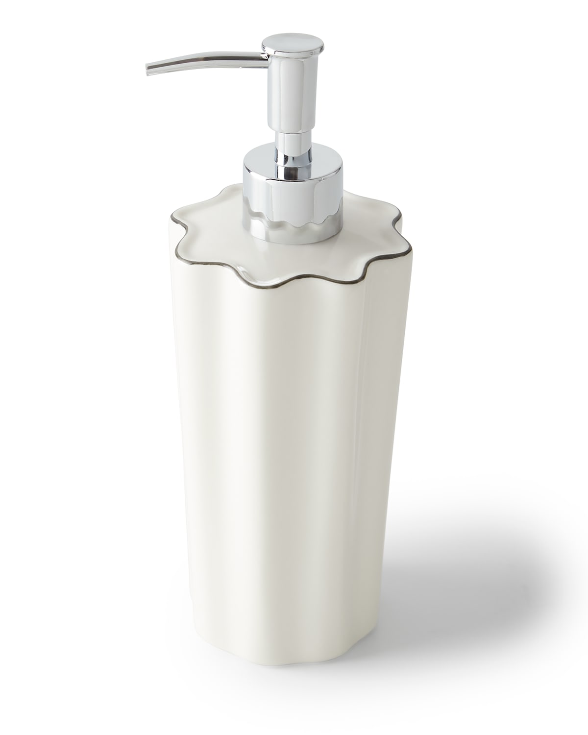 Kassatex Le Marais Lotion Dispenser In White