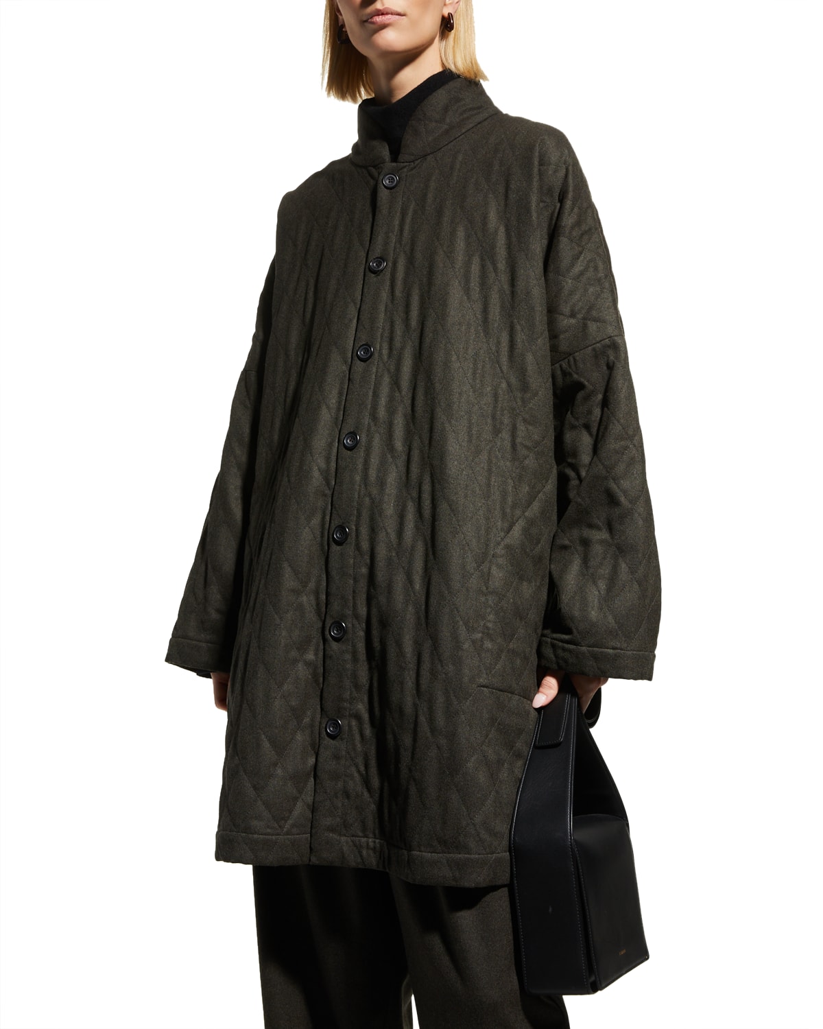 Quilted Wool Imperial Coat