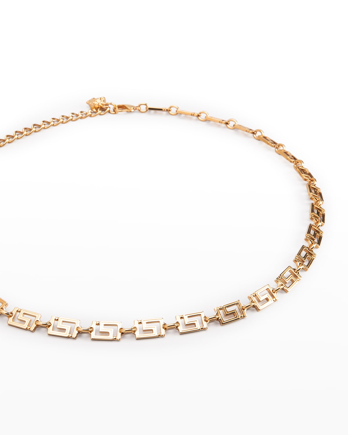 Versace Greca Medusa Chain Belt In  Gold
