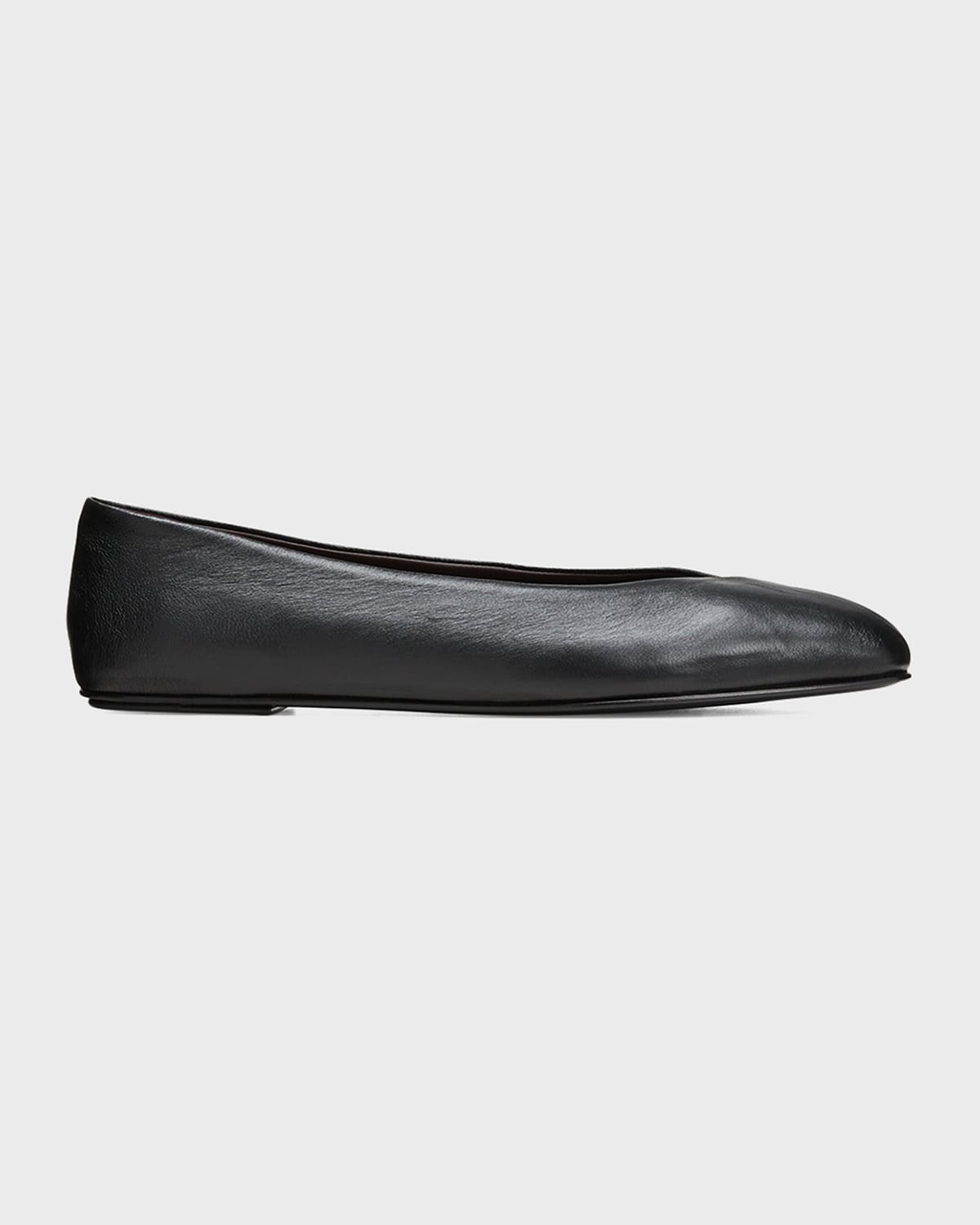 Eva Leather Ballerina Flats