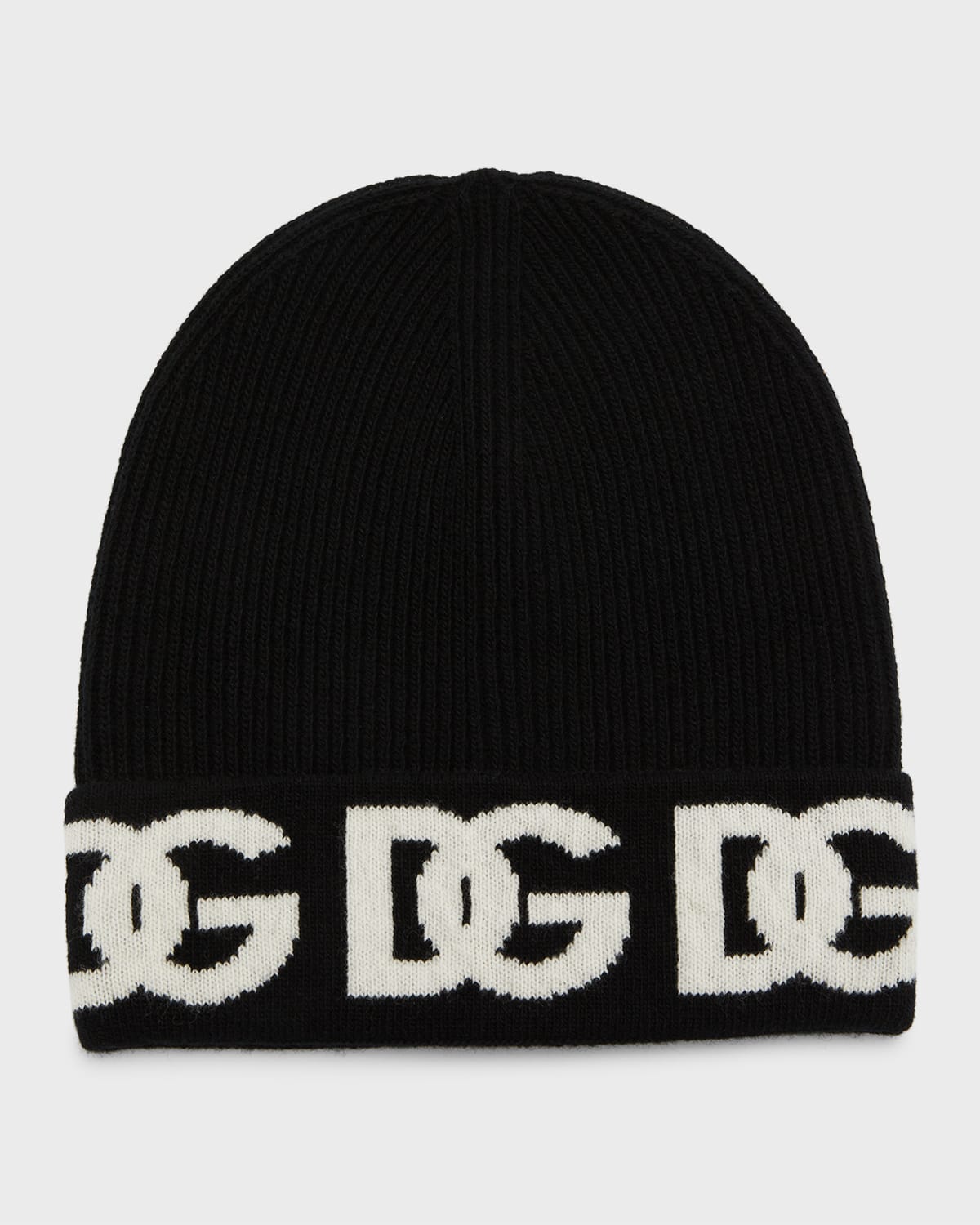 Kid's Embroidered Logo Knit Hat, Size S-L