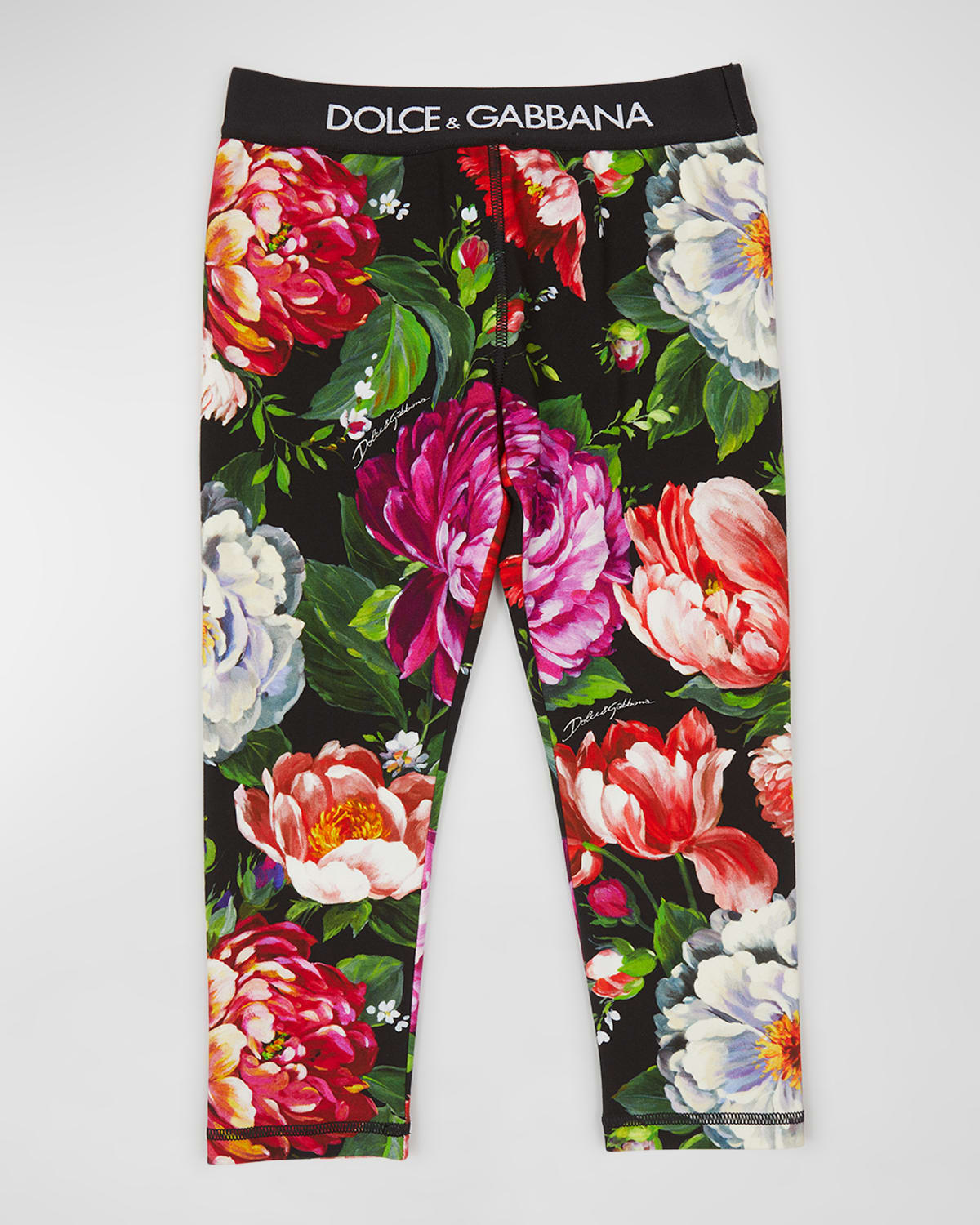 Girl's Pittorici Floral-Print Leggings, Size 4-6
