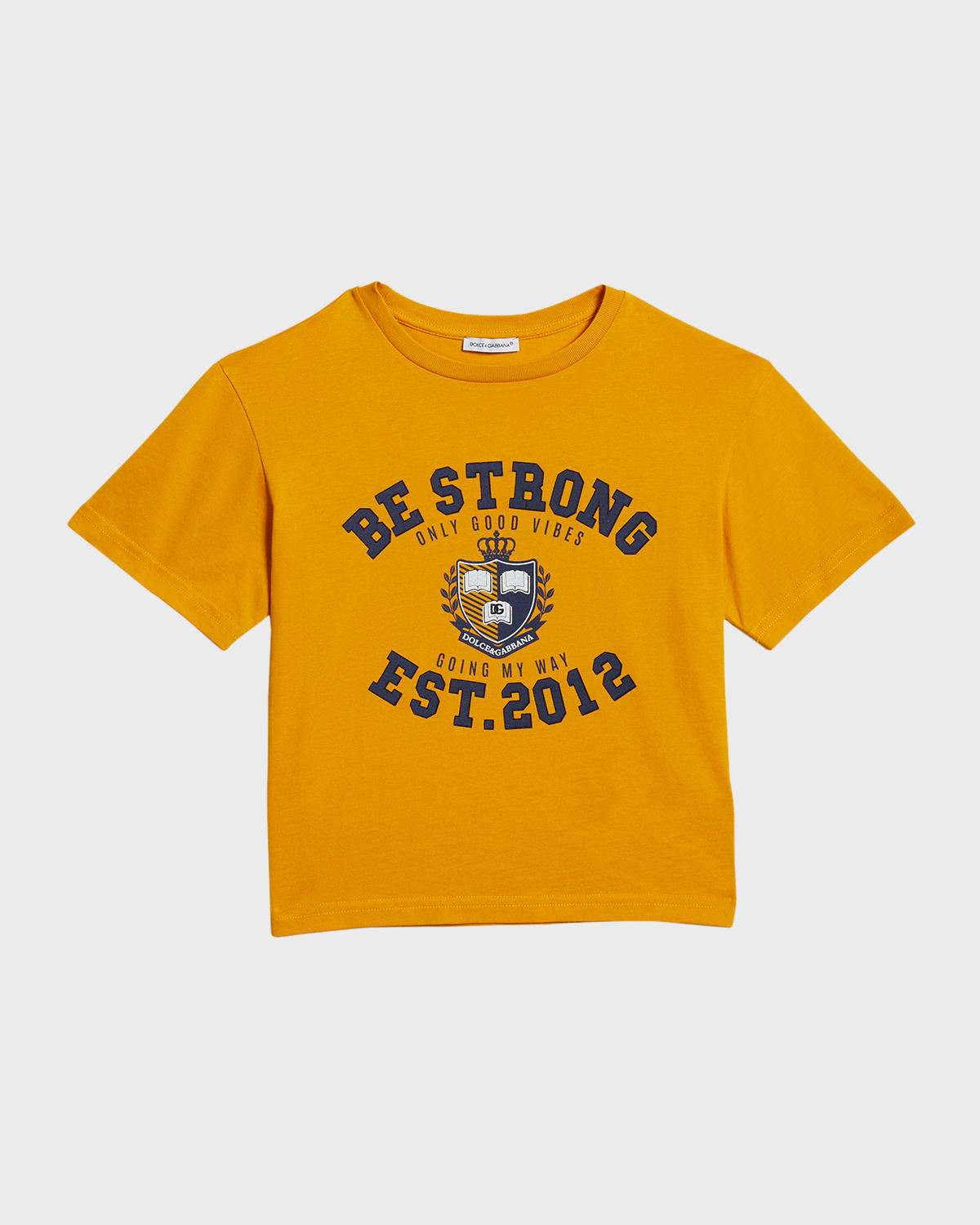 Boy's Varsity Logo-Print T-Shirt, Size 4-6