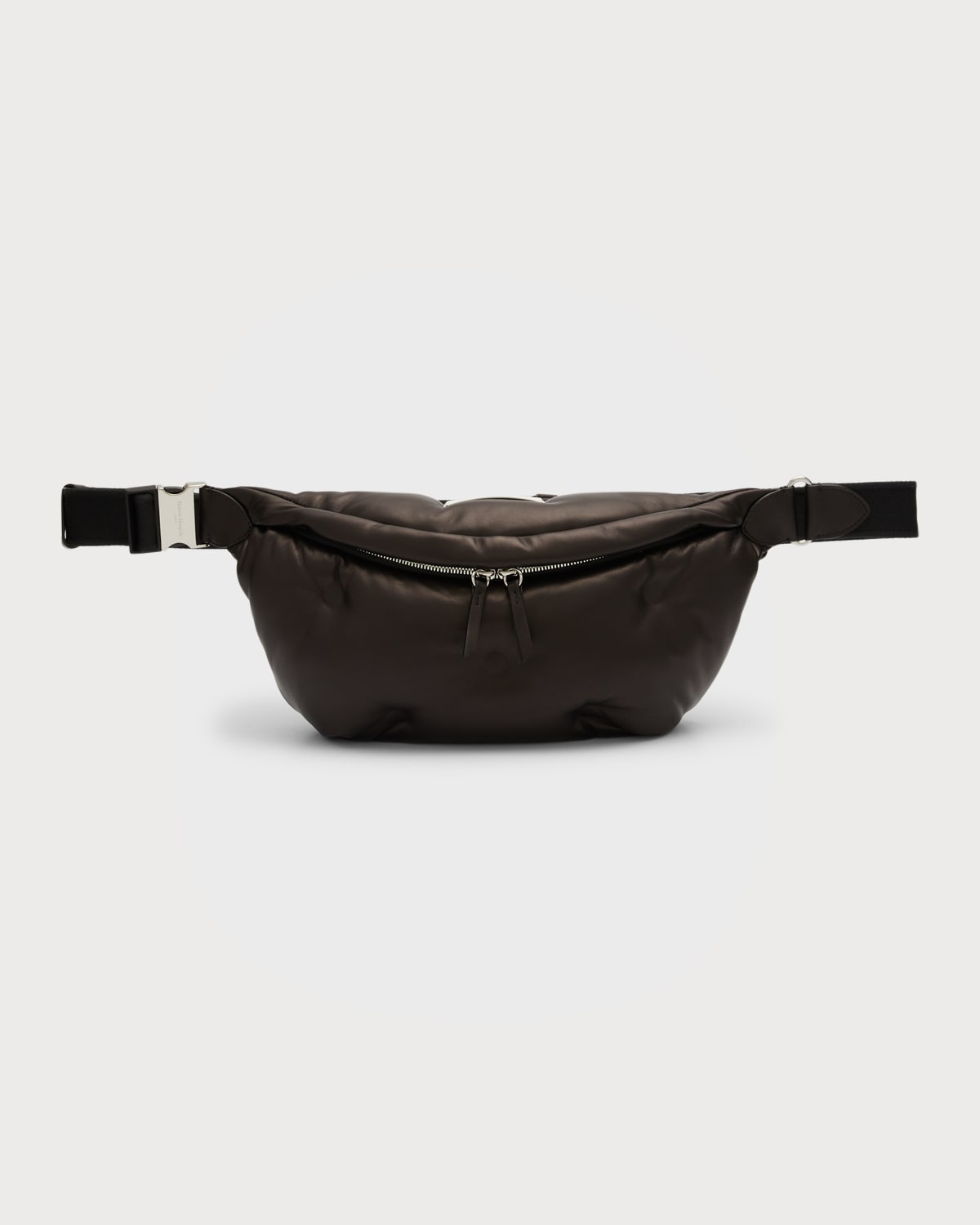 Glam Slam Padded Leather Belt Bag