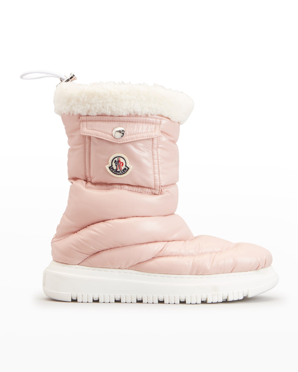 MONCLER GIRL'S PETIT GAIA SNOW BOOTS, TODDLERS/KIDS