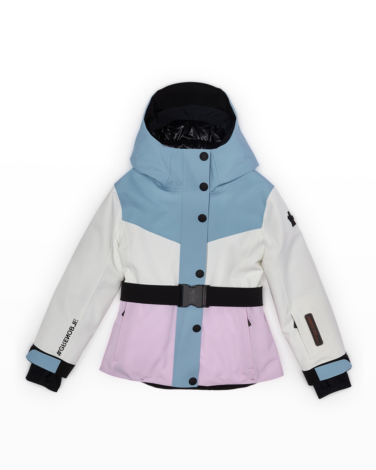 Moncler Kids' Girl's Corserey Giubbotto Color Block Jacket In Multi ...