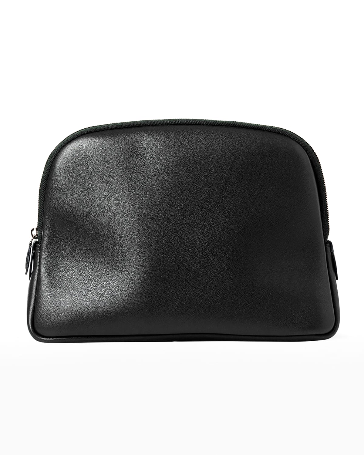 THE ROW Large Pouch Cosmetic Bag in Leather