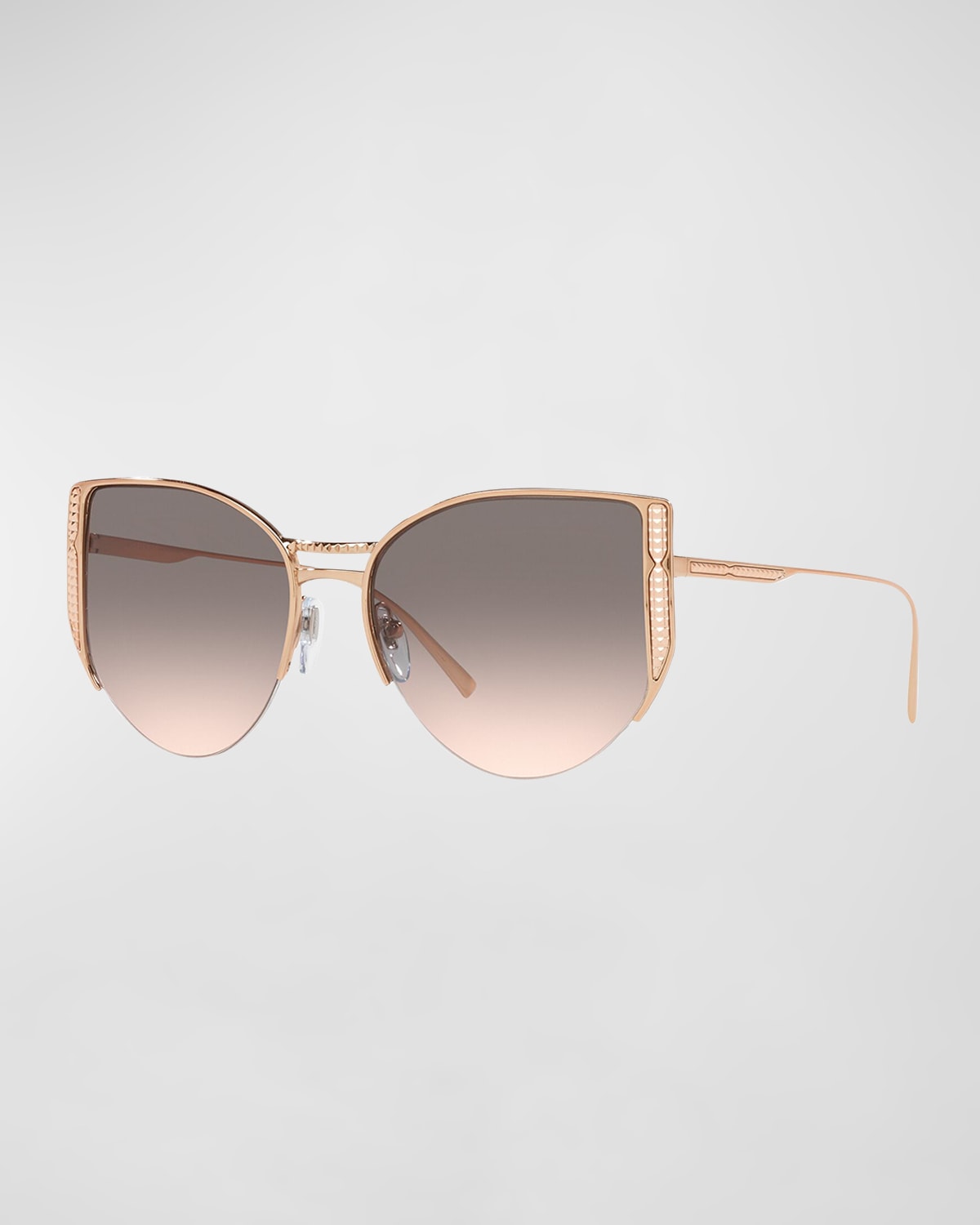 Textured Metal Butterfly Sunglasses