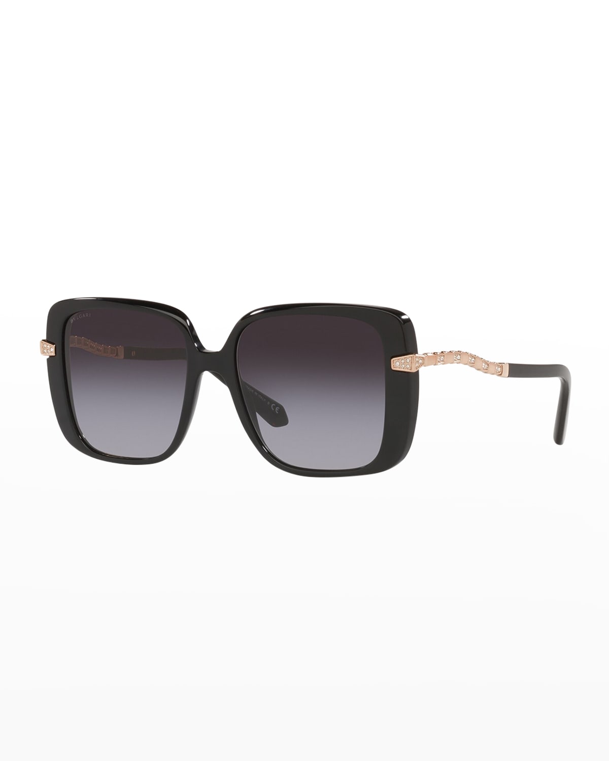Cutout Square Metal Sunglasses