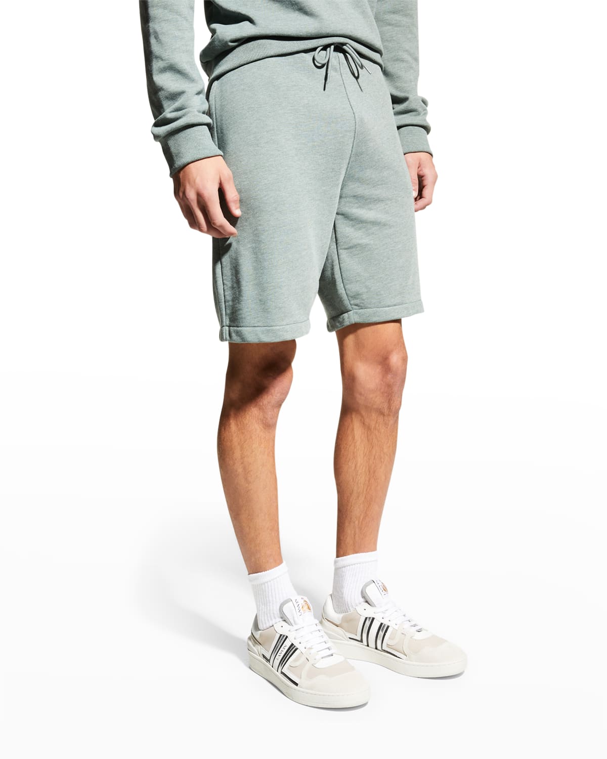 A.P.C. Men's Soft Cotton Shorts